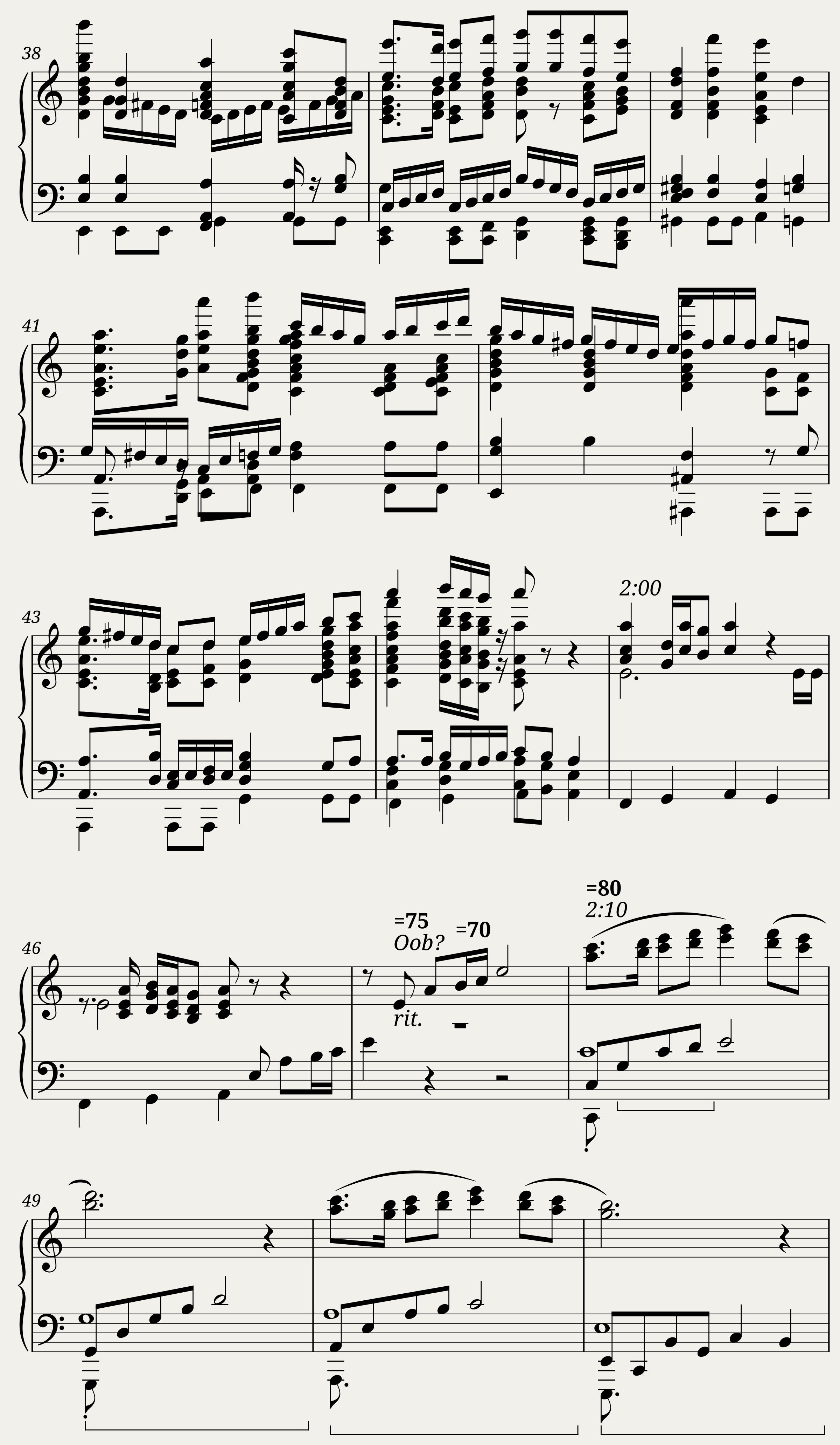 Distant Worlds II Ronfaure Piano Solo — 3/4