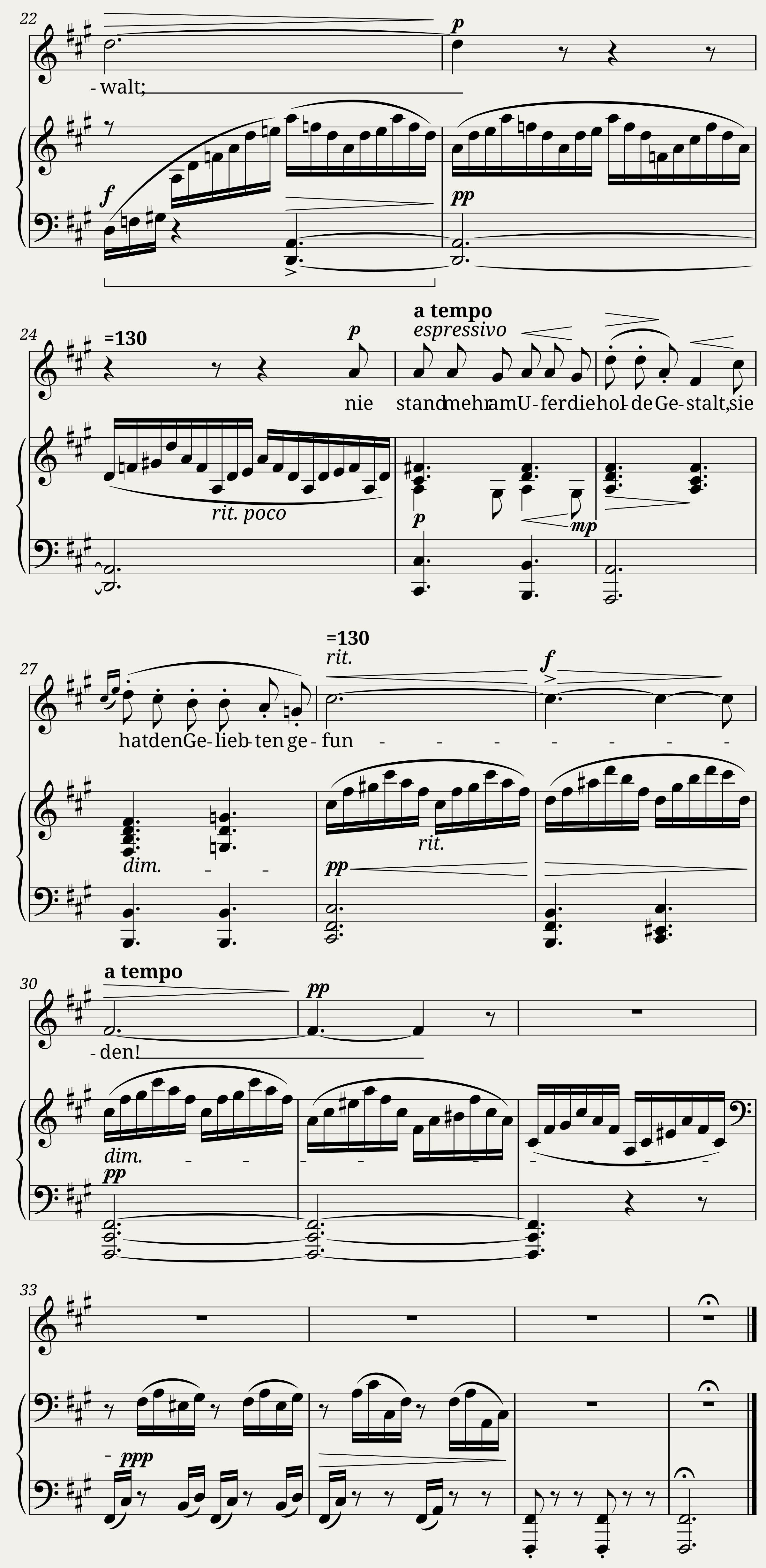 Brahms Johannes 6 Songs Op 7 No 1 Treue Liebe — 3/3