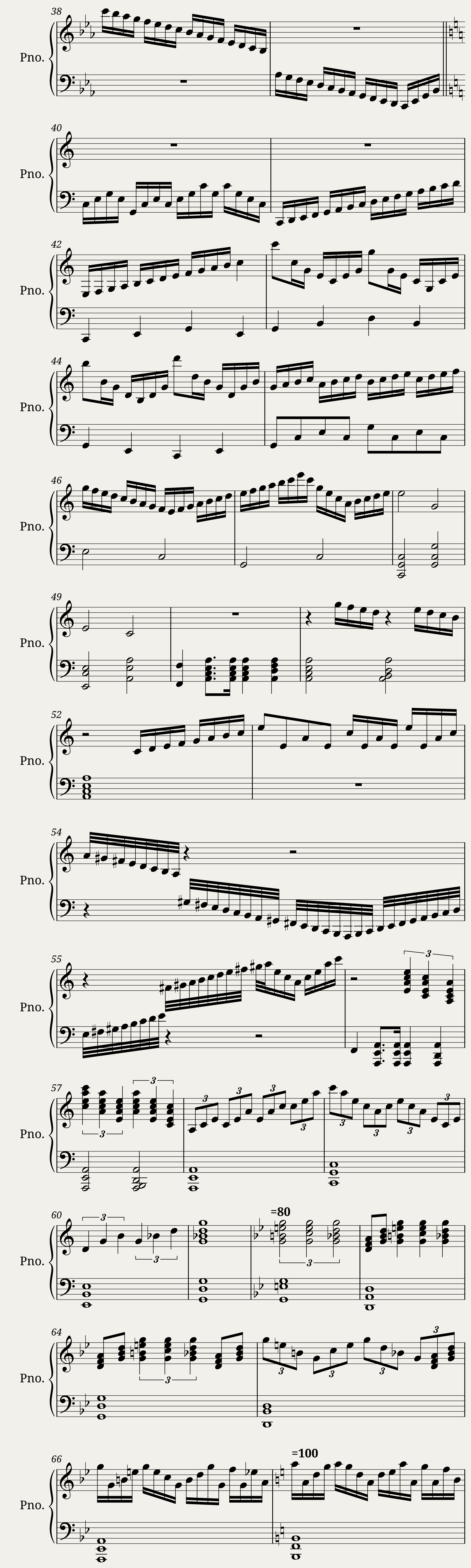 Pianicicimo — 3/4