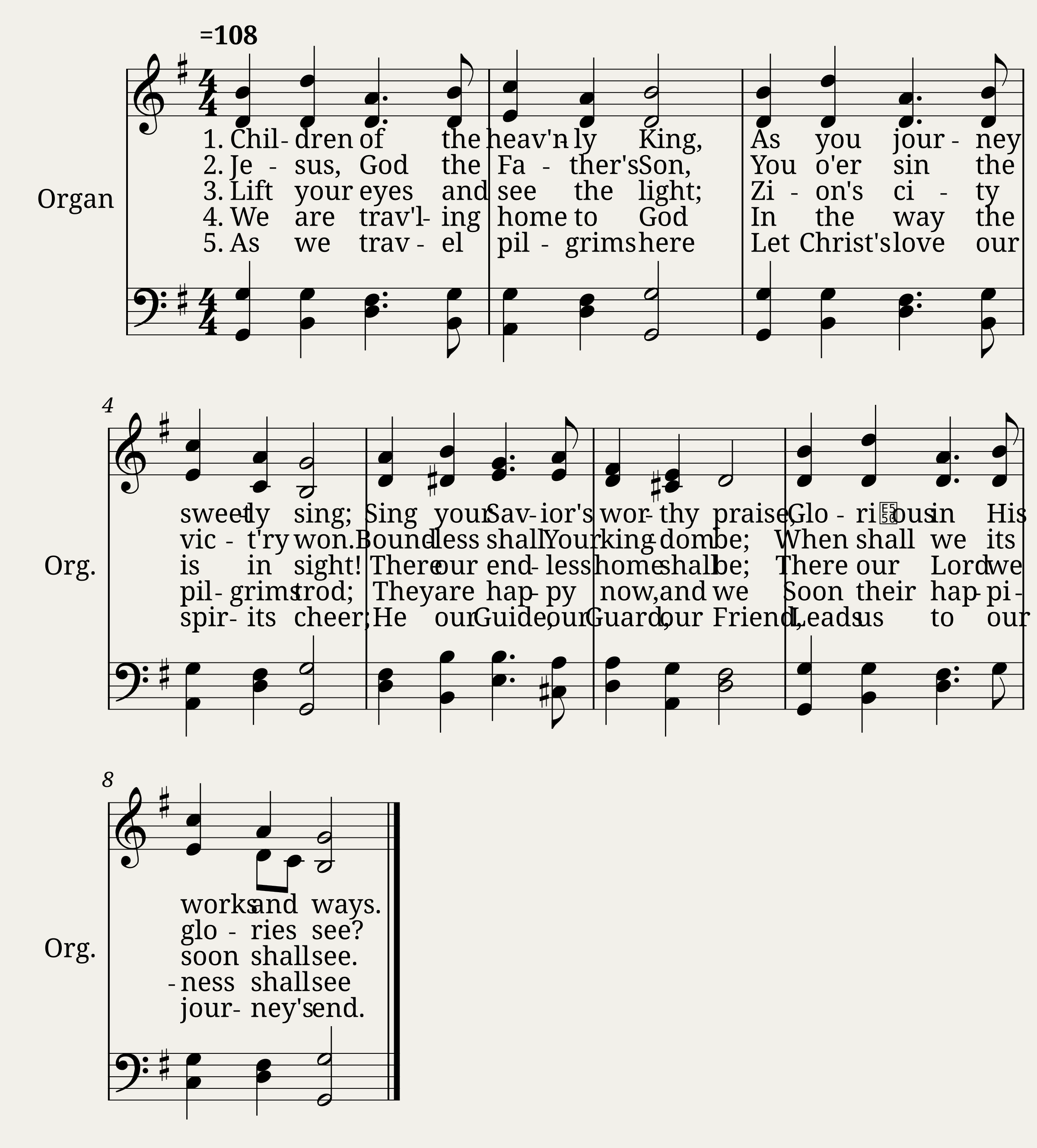 Children of the Heavenly King
