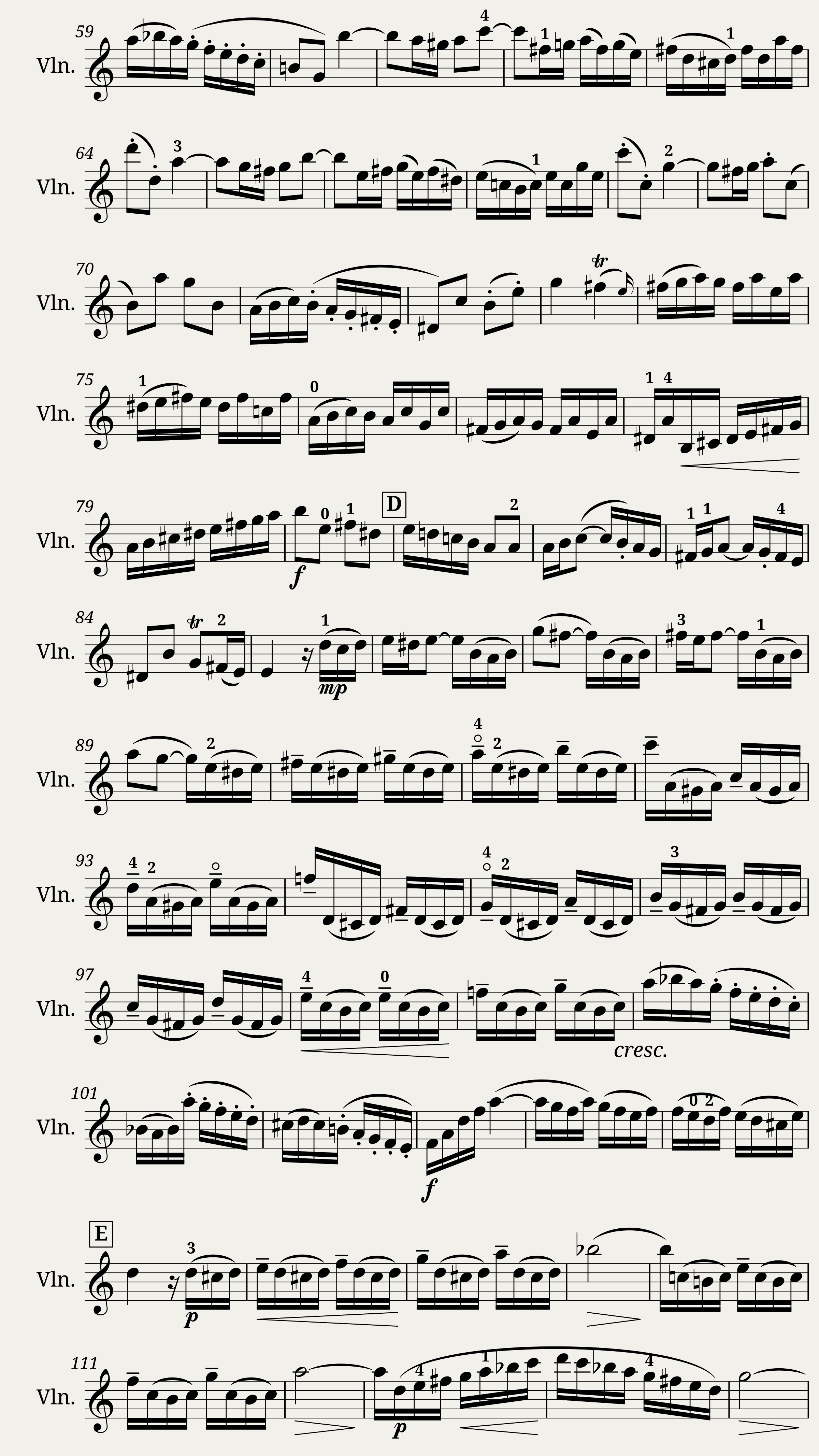Concerto No.1 in A Minor - Bach — 2/3