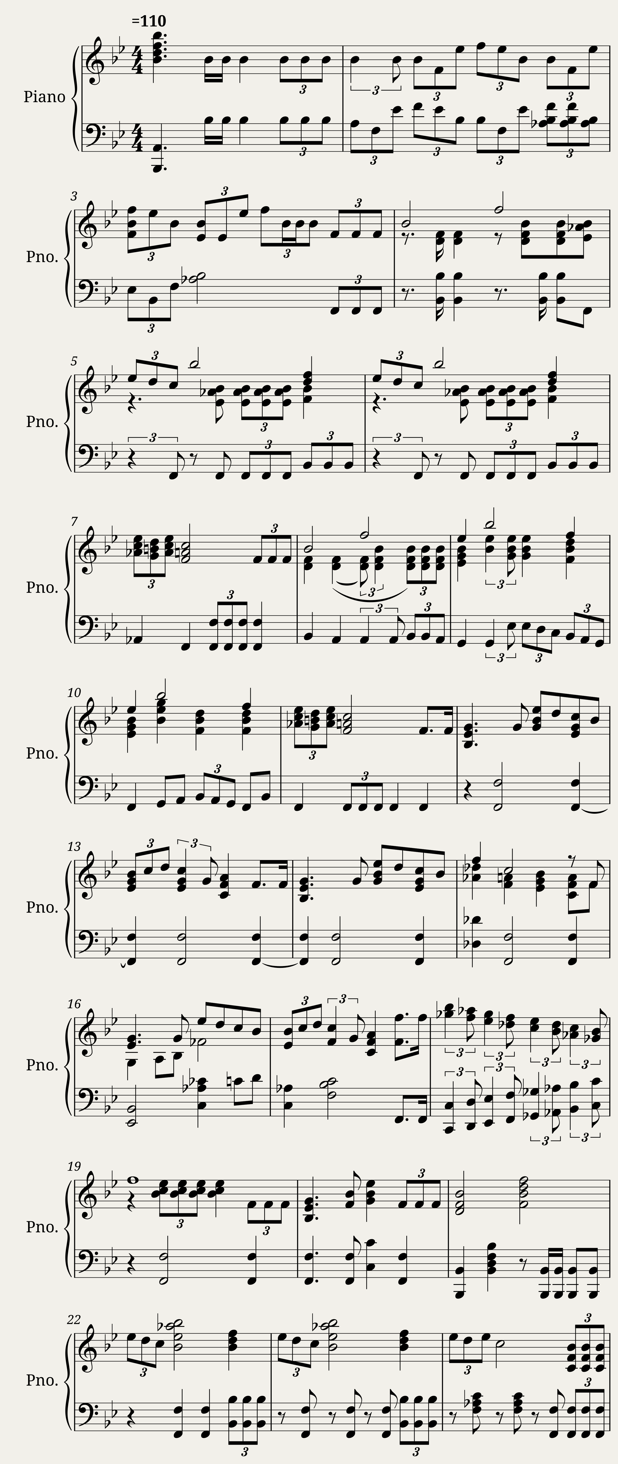 Star WarsTHE FORCE AWAKENSFull soundtrack for piano — 1/7