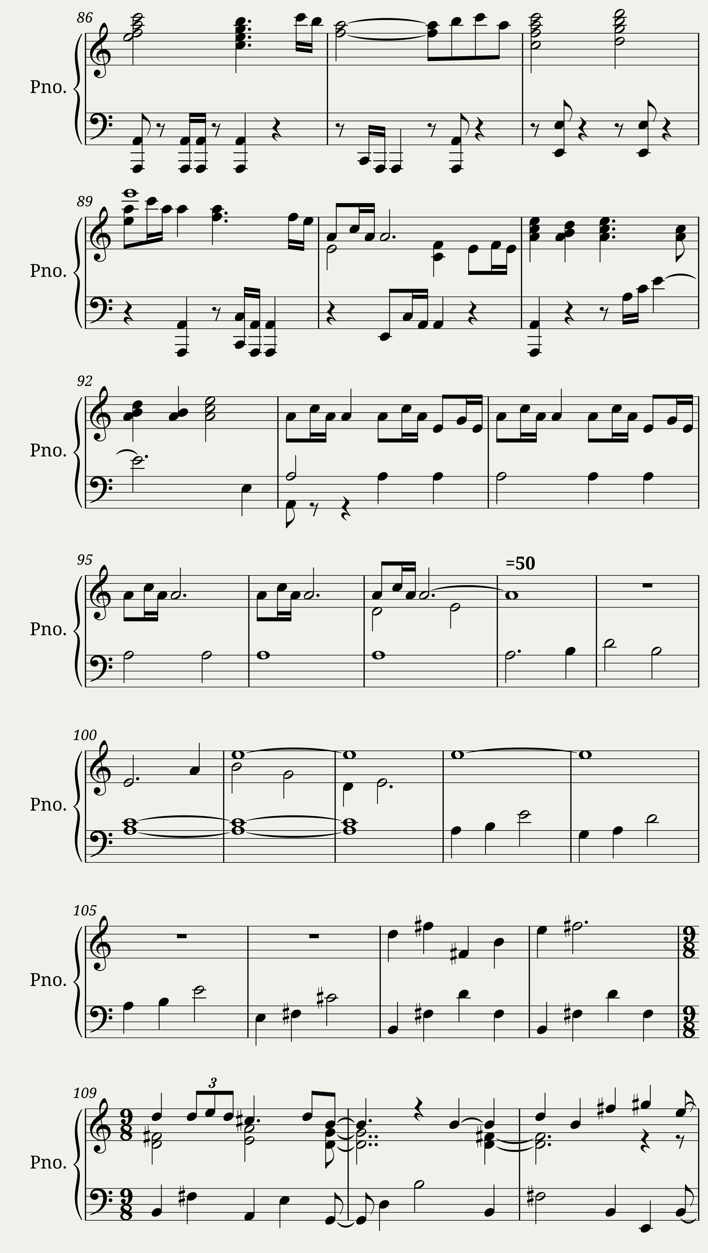 Star WarsTHE FORCE AWAKENSFull soundtrack for piano — 6/7