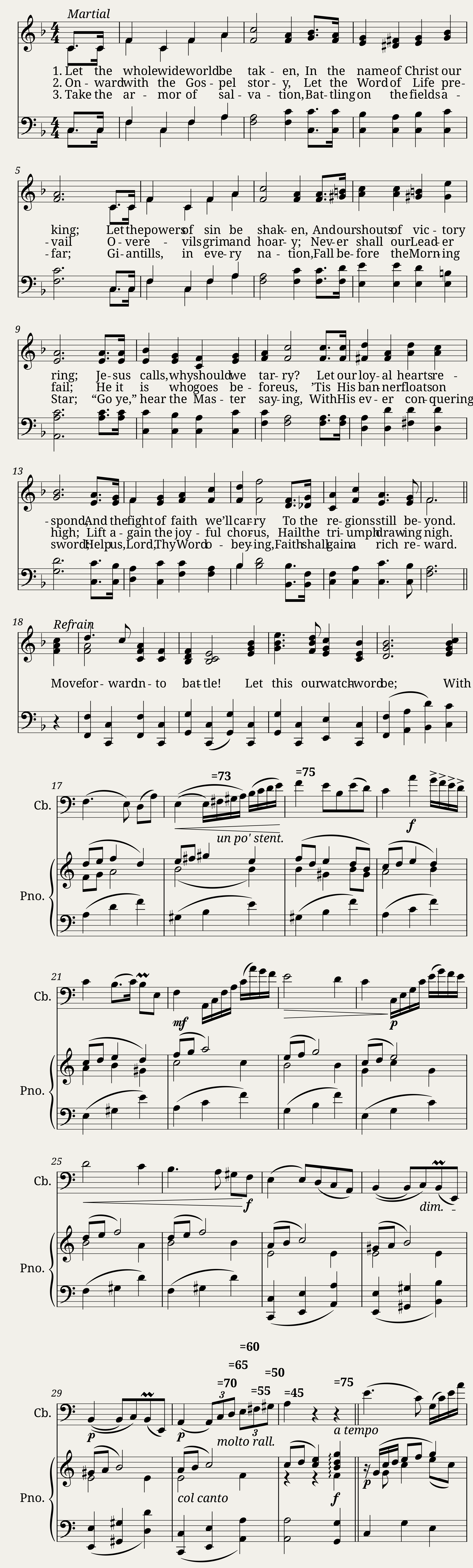 Move forward - Isaac H. Meredith