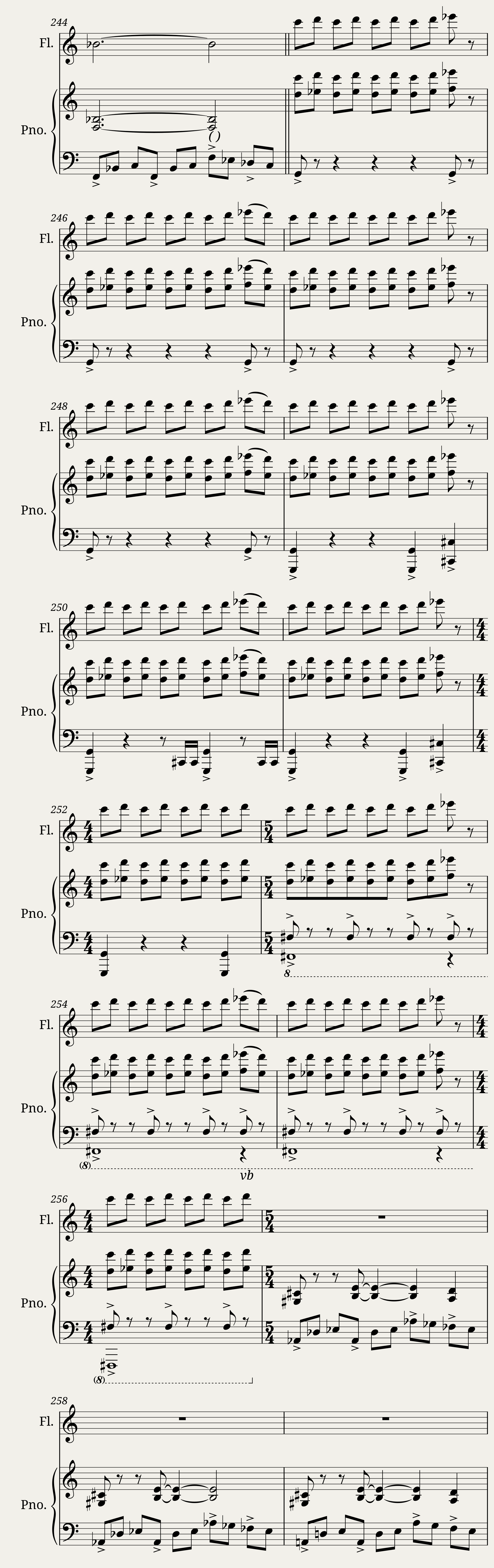 Movement I The Ocarina of Time Piano and Flute TEST — 13/18