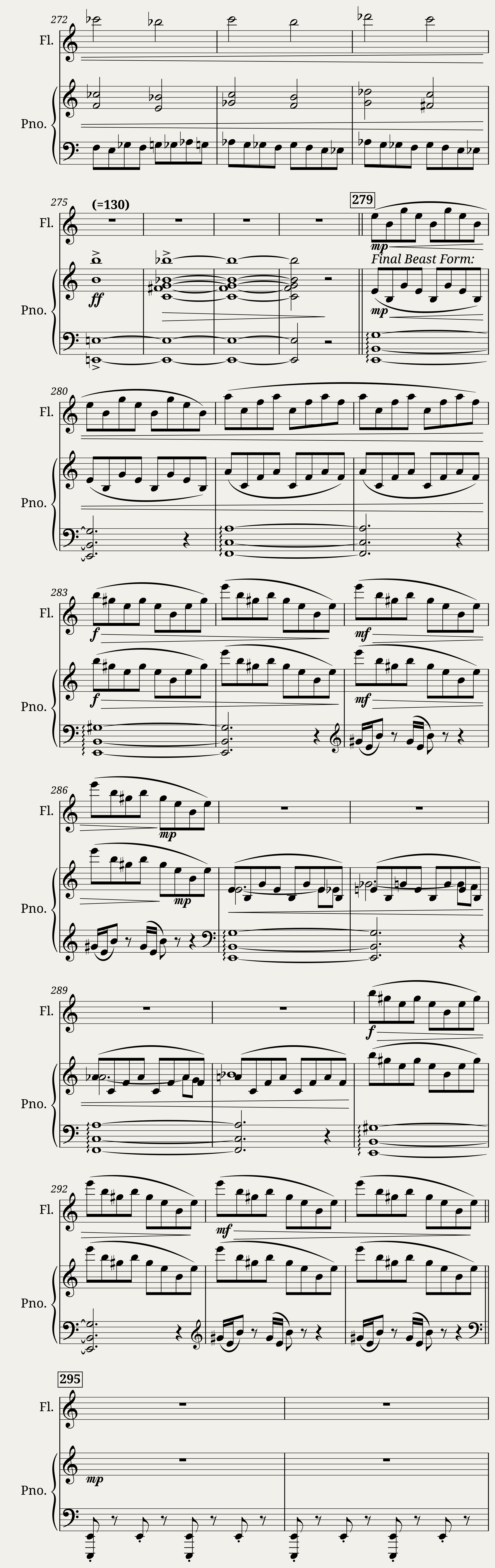 Movement I The Ocarina of Time Piano and Flute TEST — 15/18