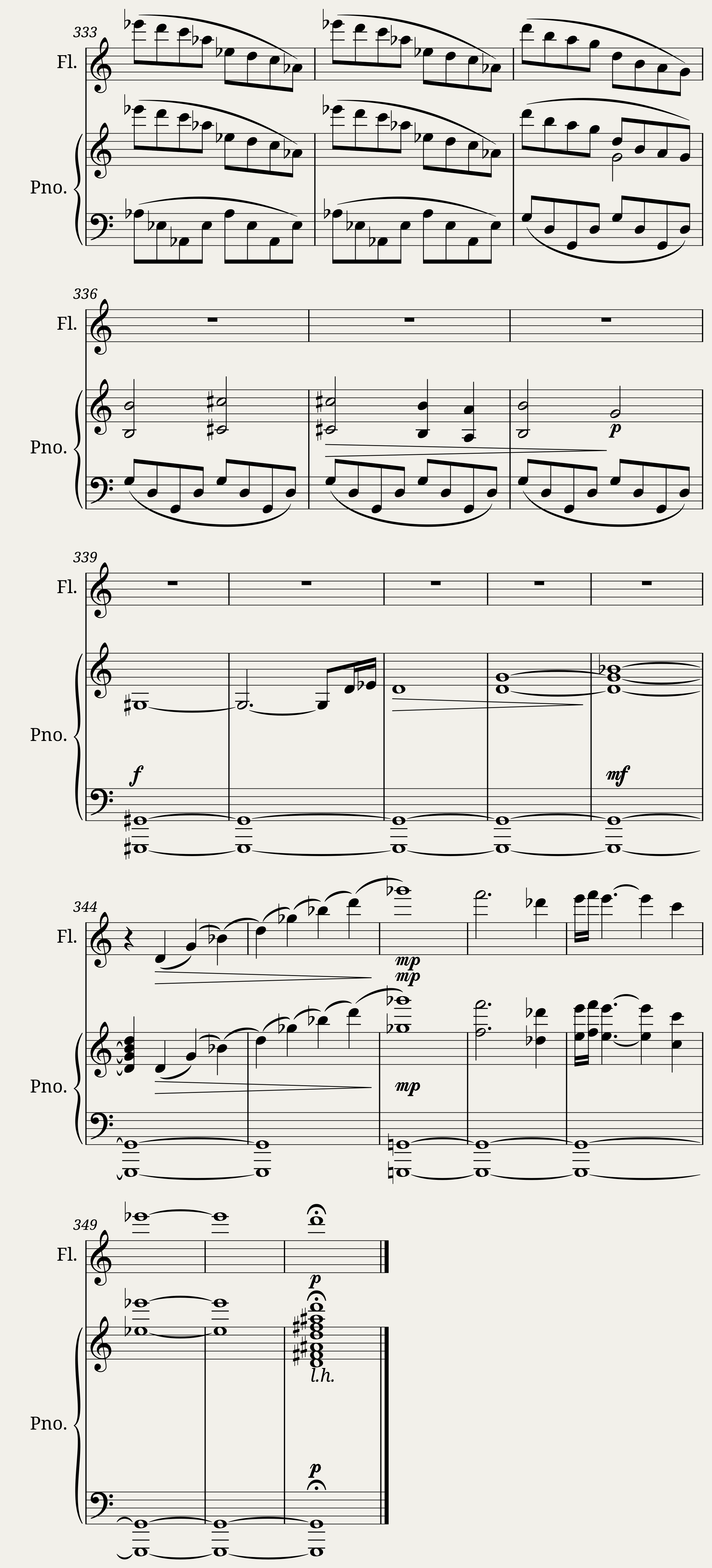 Movement I The Ocarina of Time Piano and Flute TEST — 18/18