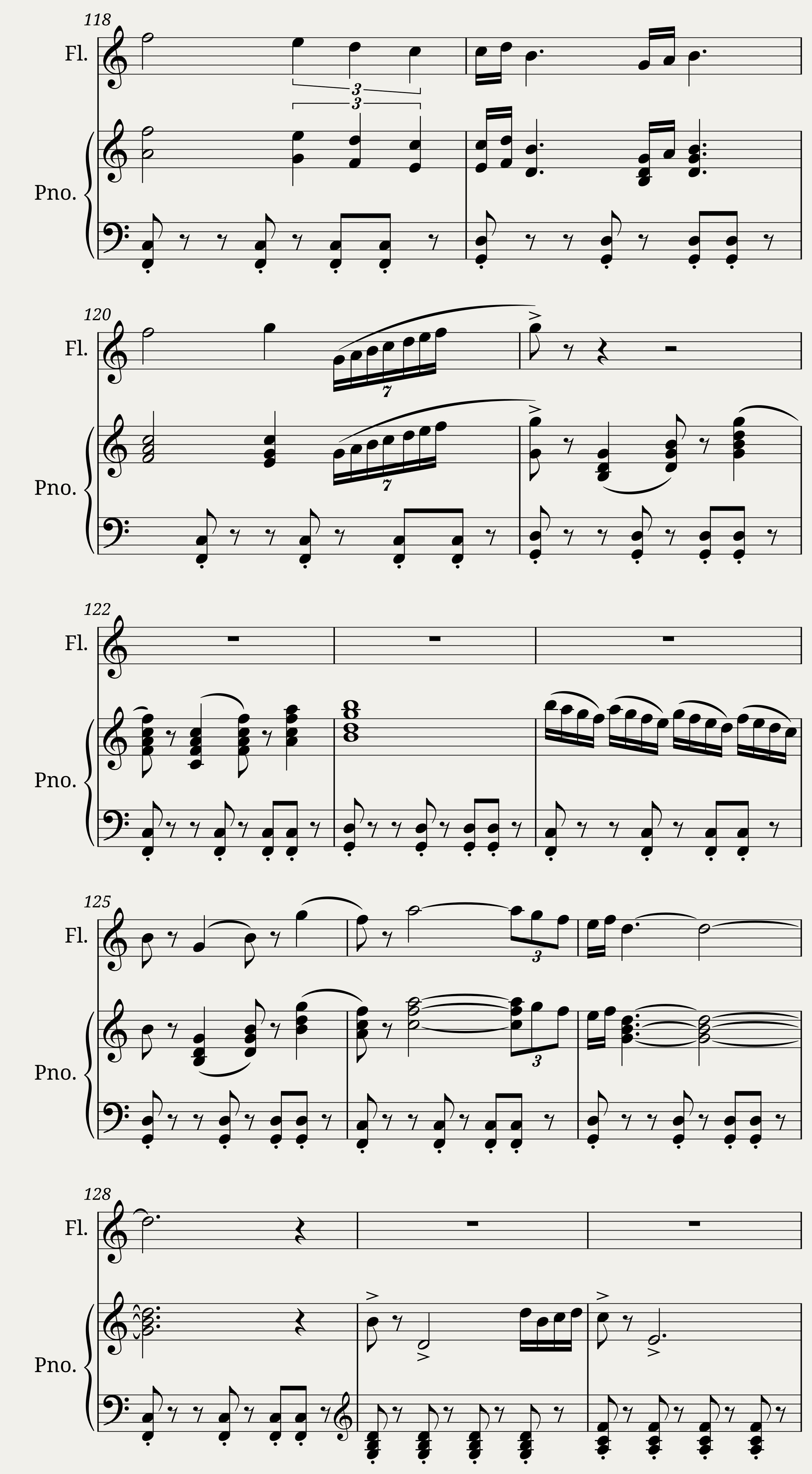 Movement I The Ocarina of Time Piano and Flute TEST — 5/18