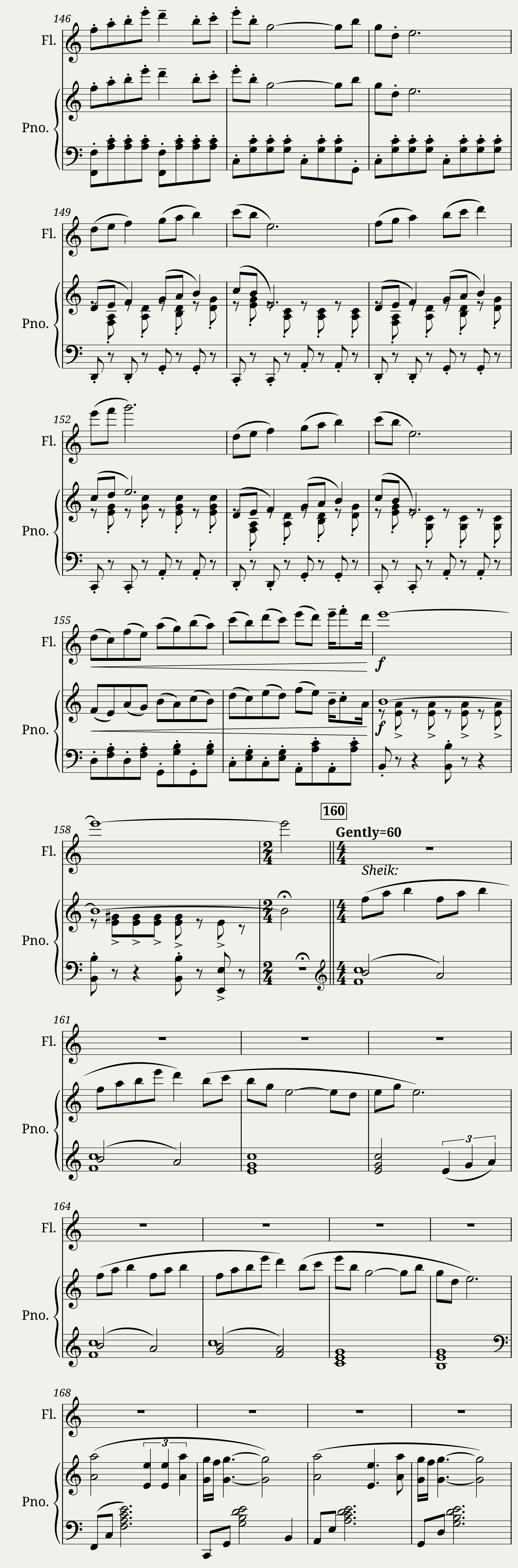 Movement I The Ocarina of Time Piano and Flute TEST — 7/18