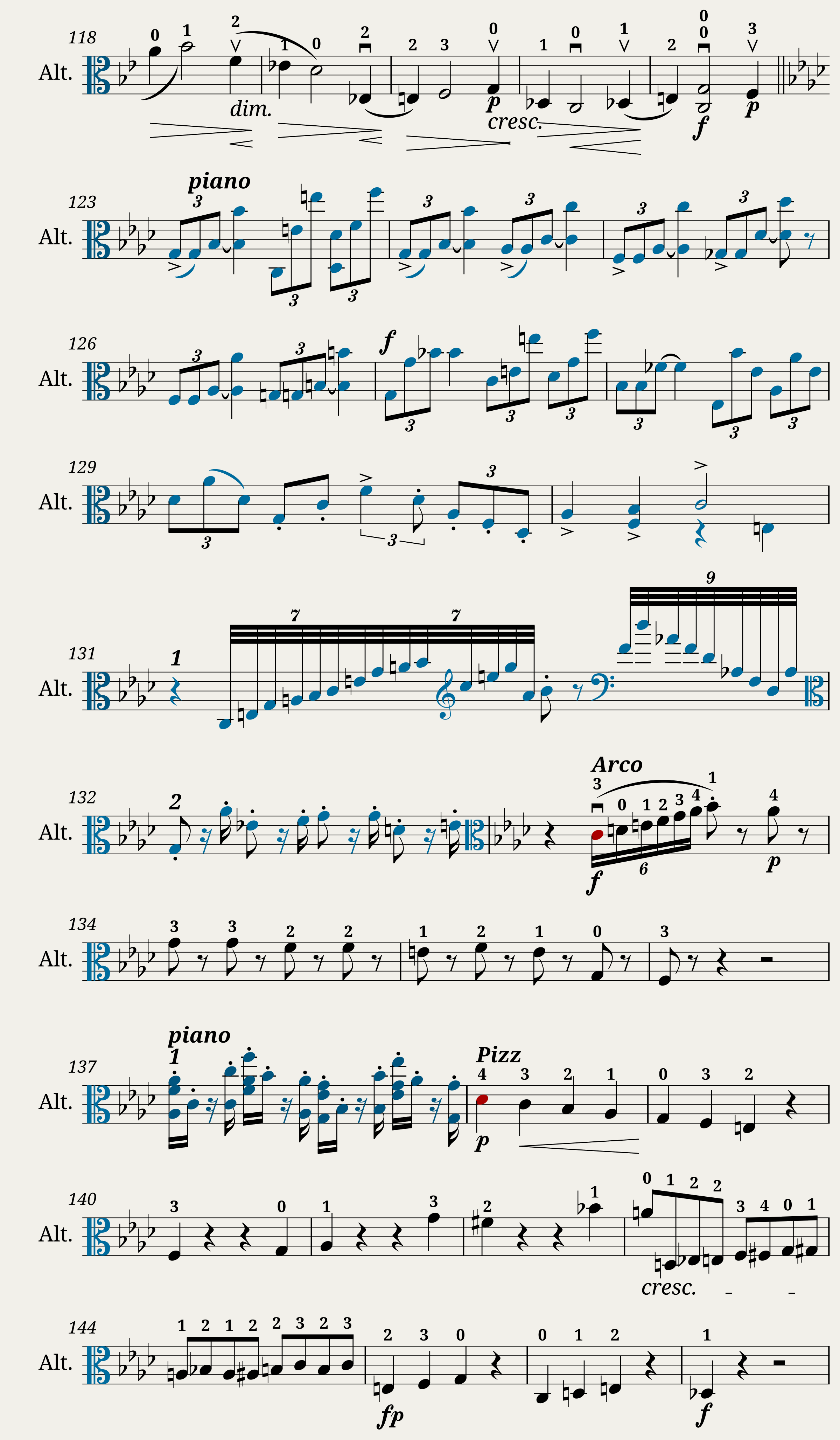 Brahms Johannes - Fuenf Lieder Op.49 No.2 - An ein Veilchen — 5/6