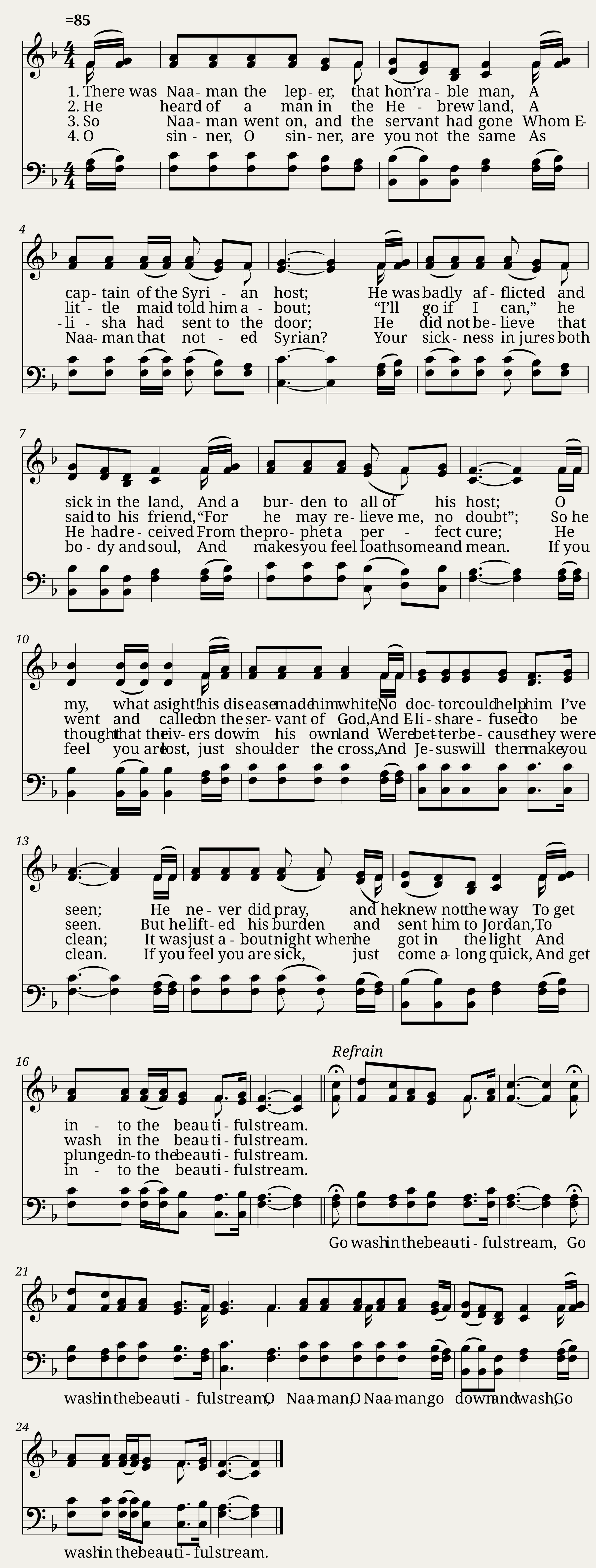Go wash in the beautiful stream - Charles A. Tindley