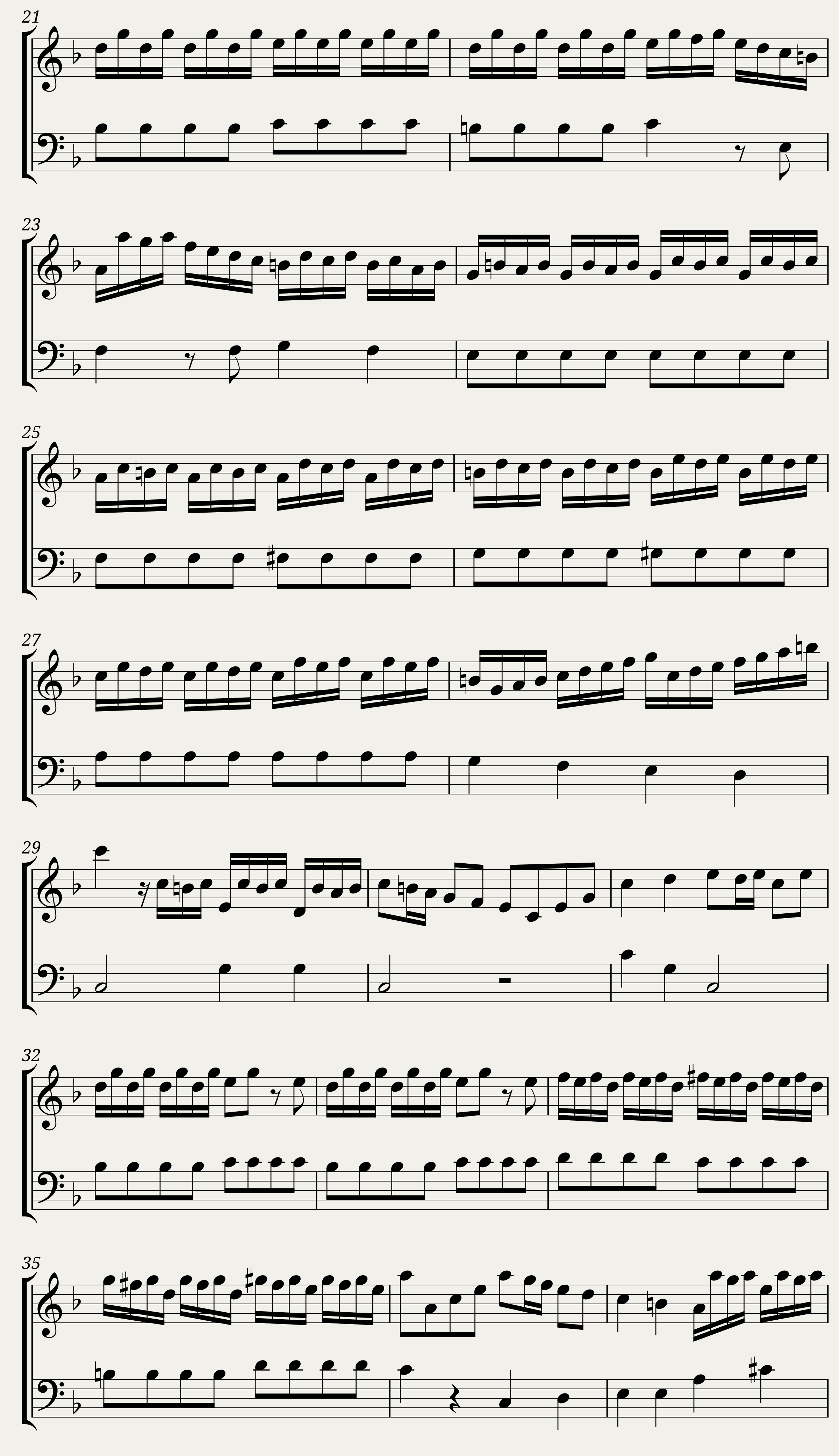 Concerto / Allegro 1 Vivaldi (HS.dGJ.185) — 2/3