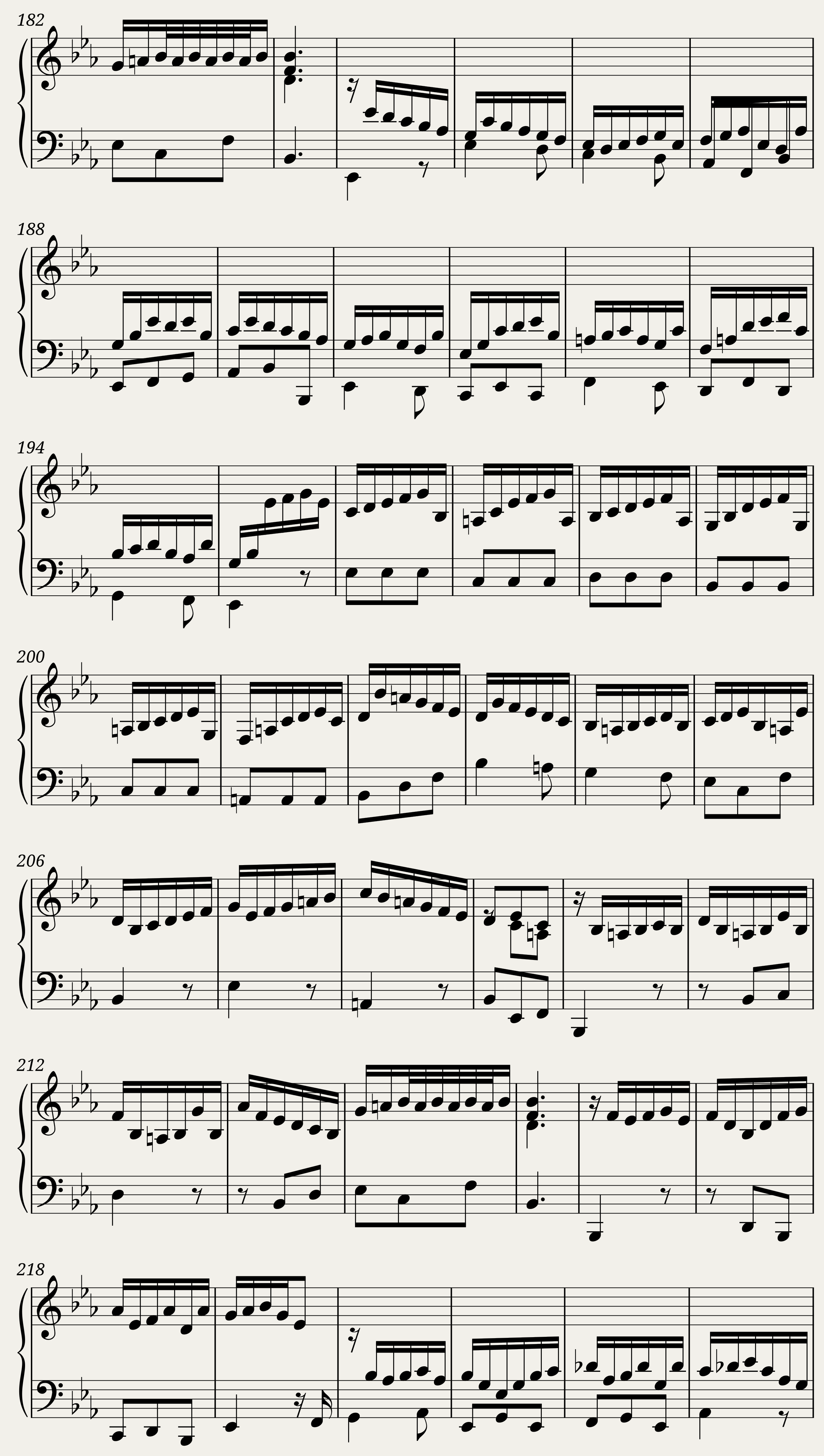 BWV 998 Prelude Fugue and Allegro in E-flat major — 11/14