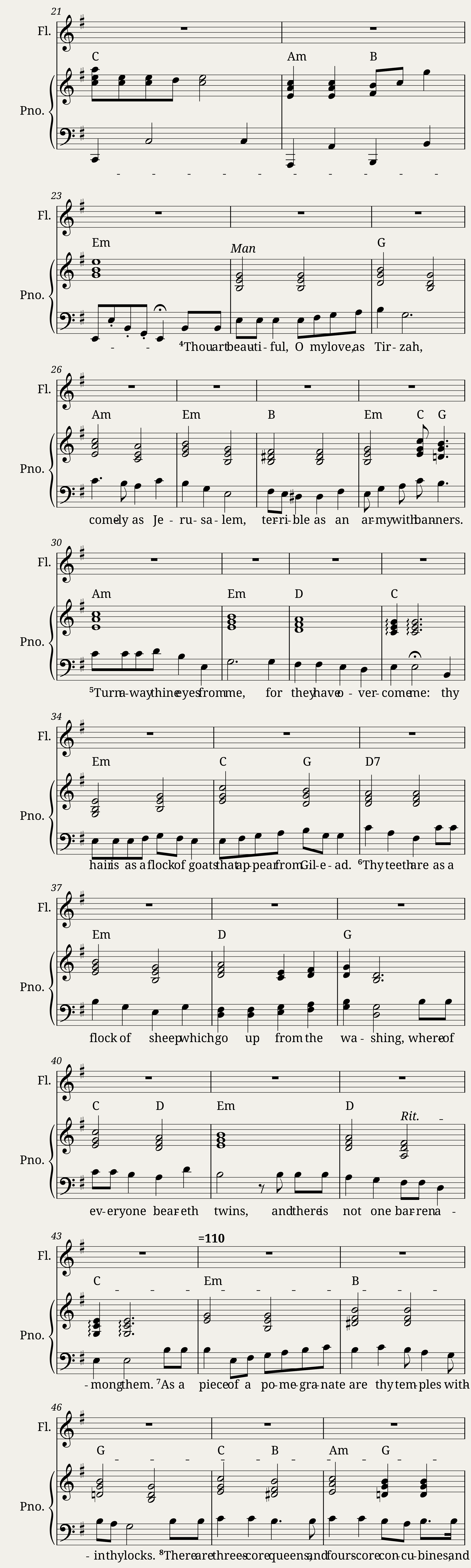 Song of Solomon 6:1-13 Scripture Song — 2/4