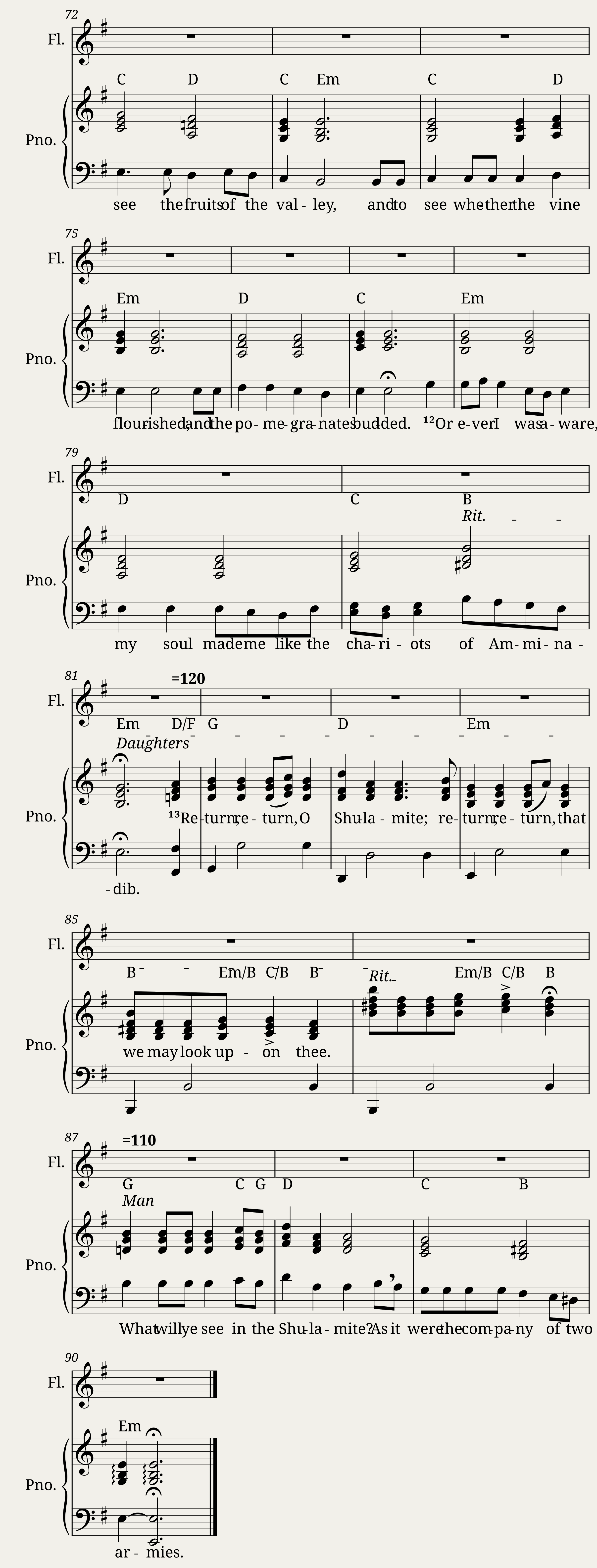 Song of Solomon 6:1-13 Scripture Song — 4/4