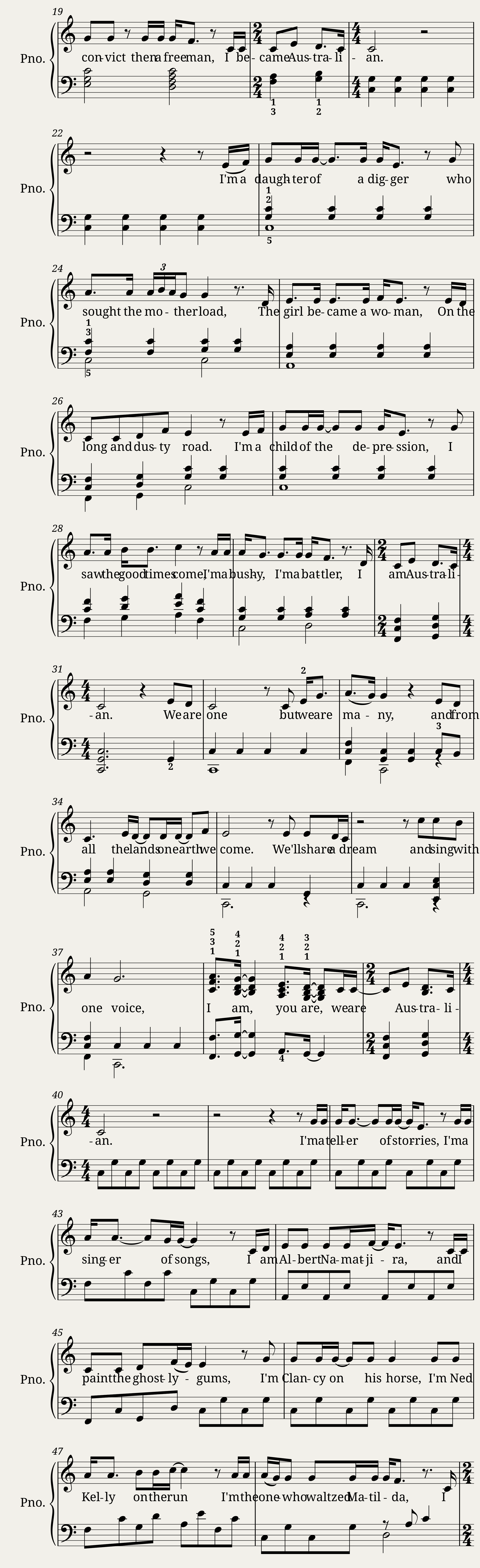 I Am Australian (The Seekers) — 2/3