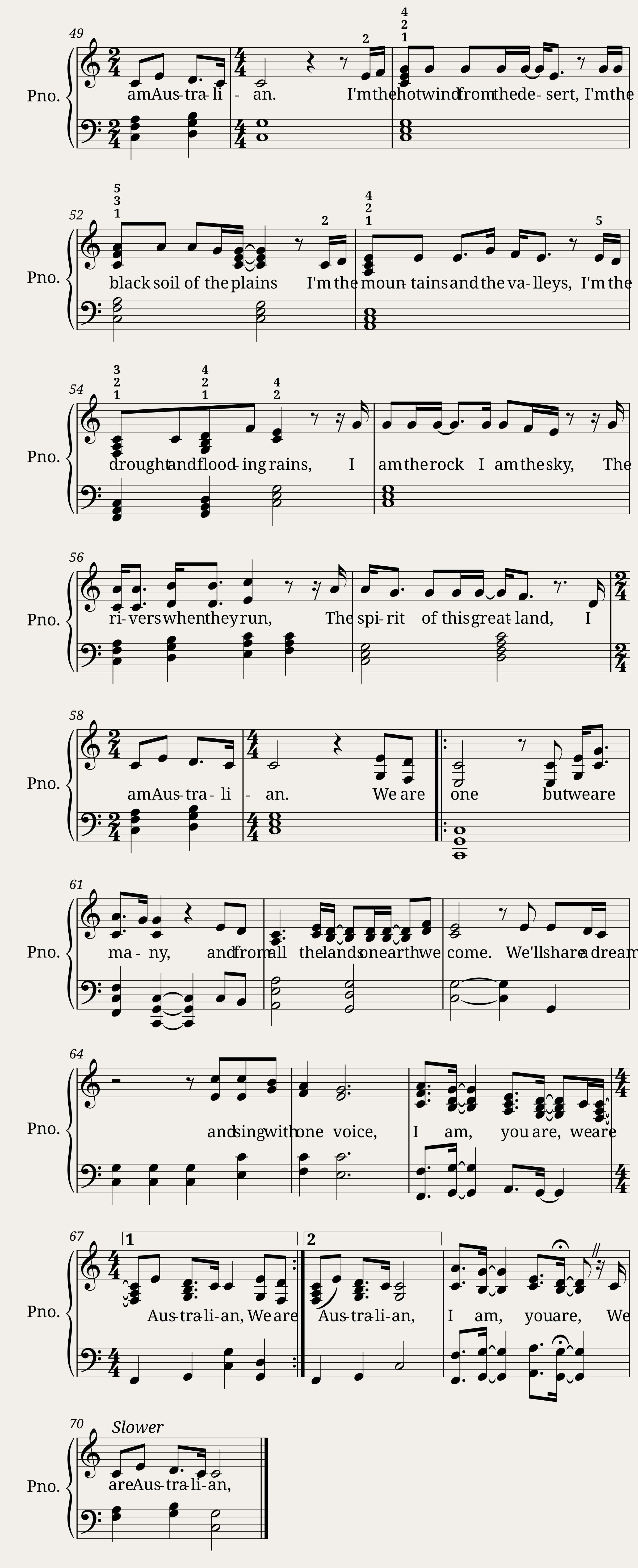 I Am Australian (The Seekers) — 3/3