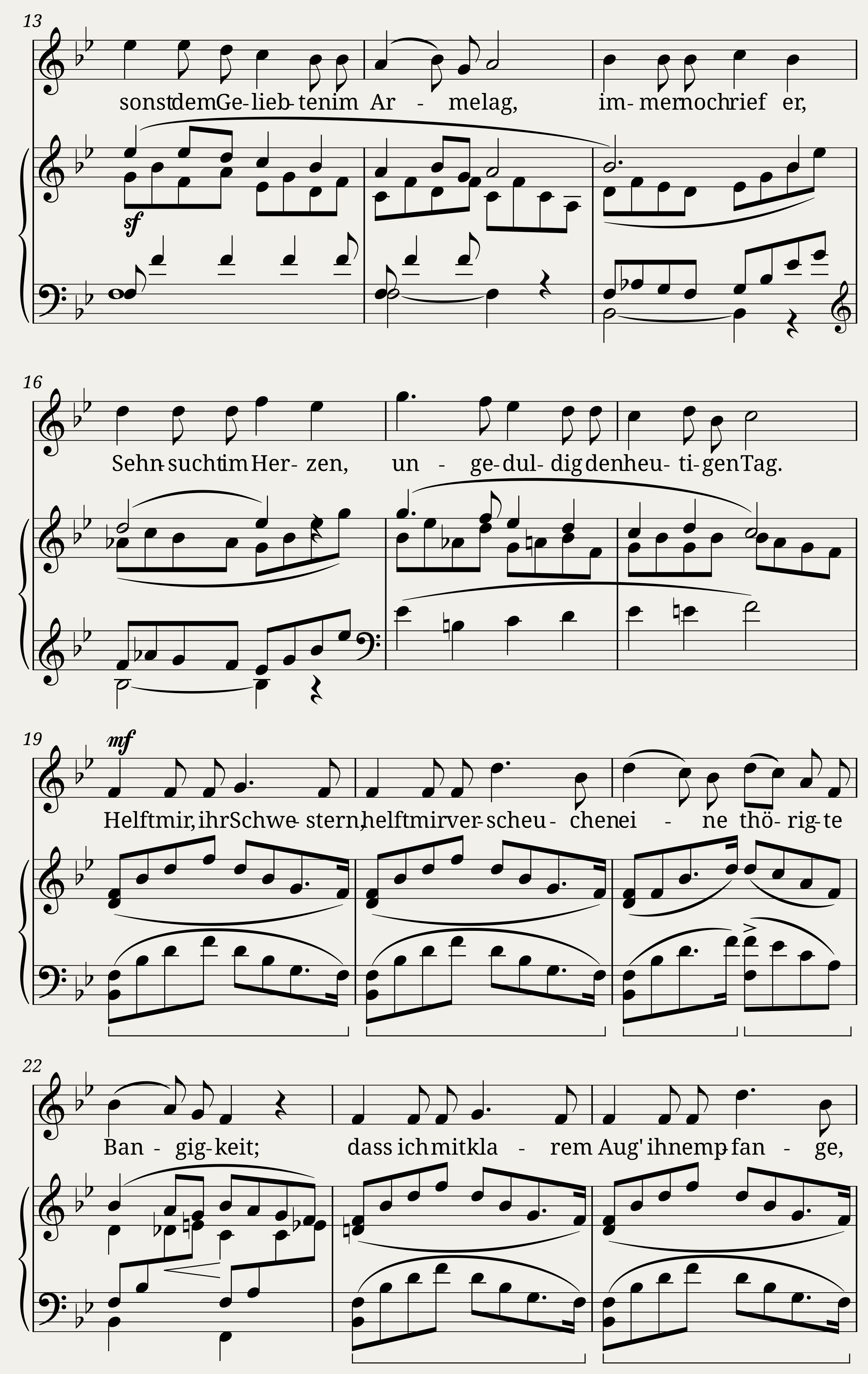 Fugue fragment Anh. 41 (375g) — 2/2