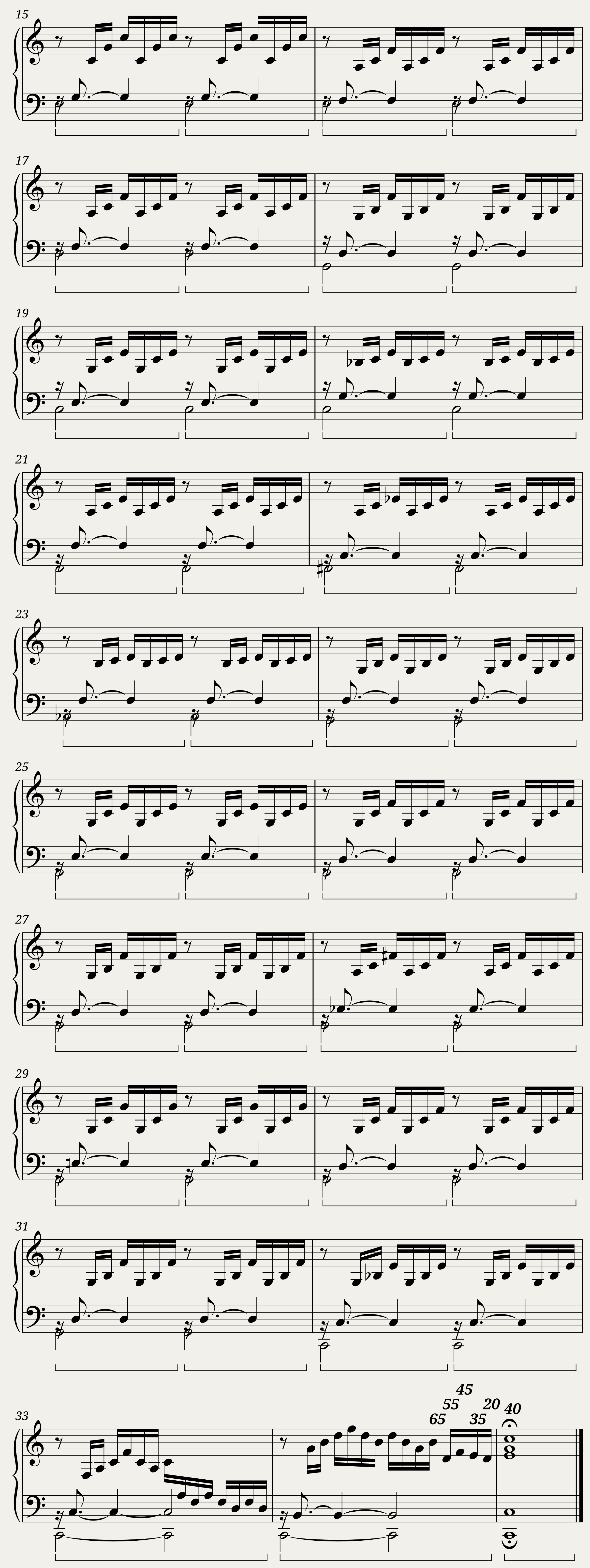 Prelude No.1 in C Major — 2/2