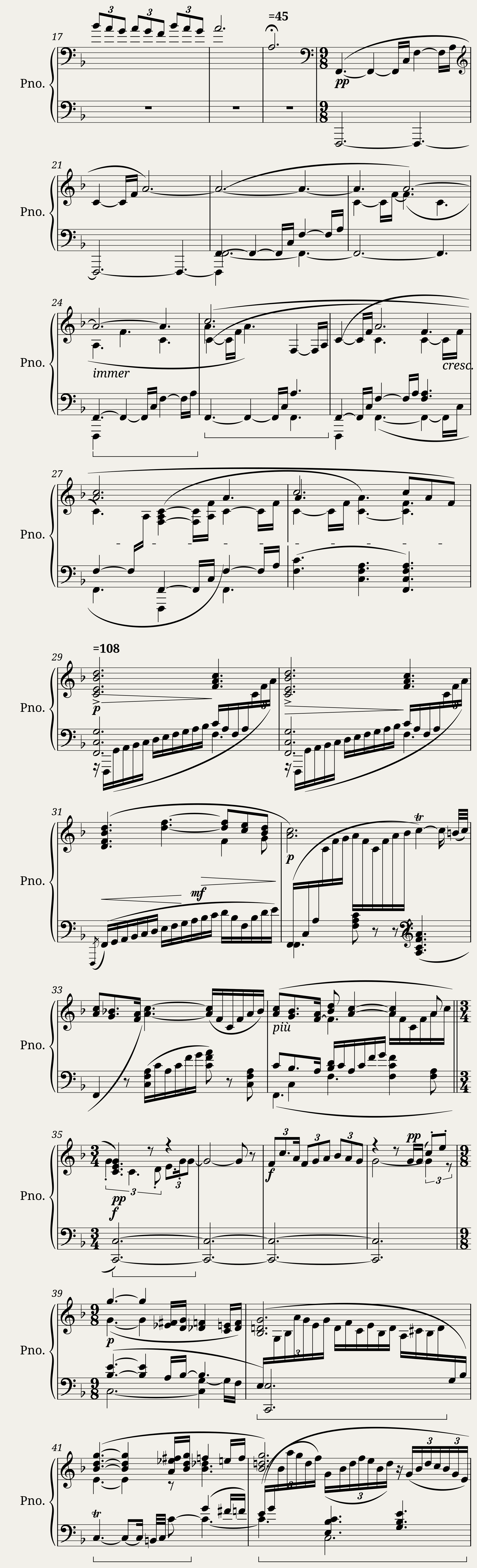 Richard Wagner - Das Rheingold Transformation Music (Piano Score) — 2/5