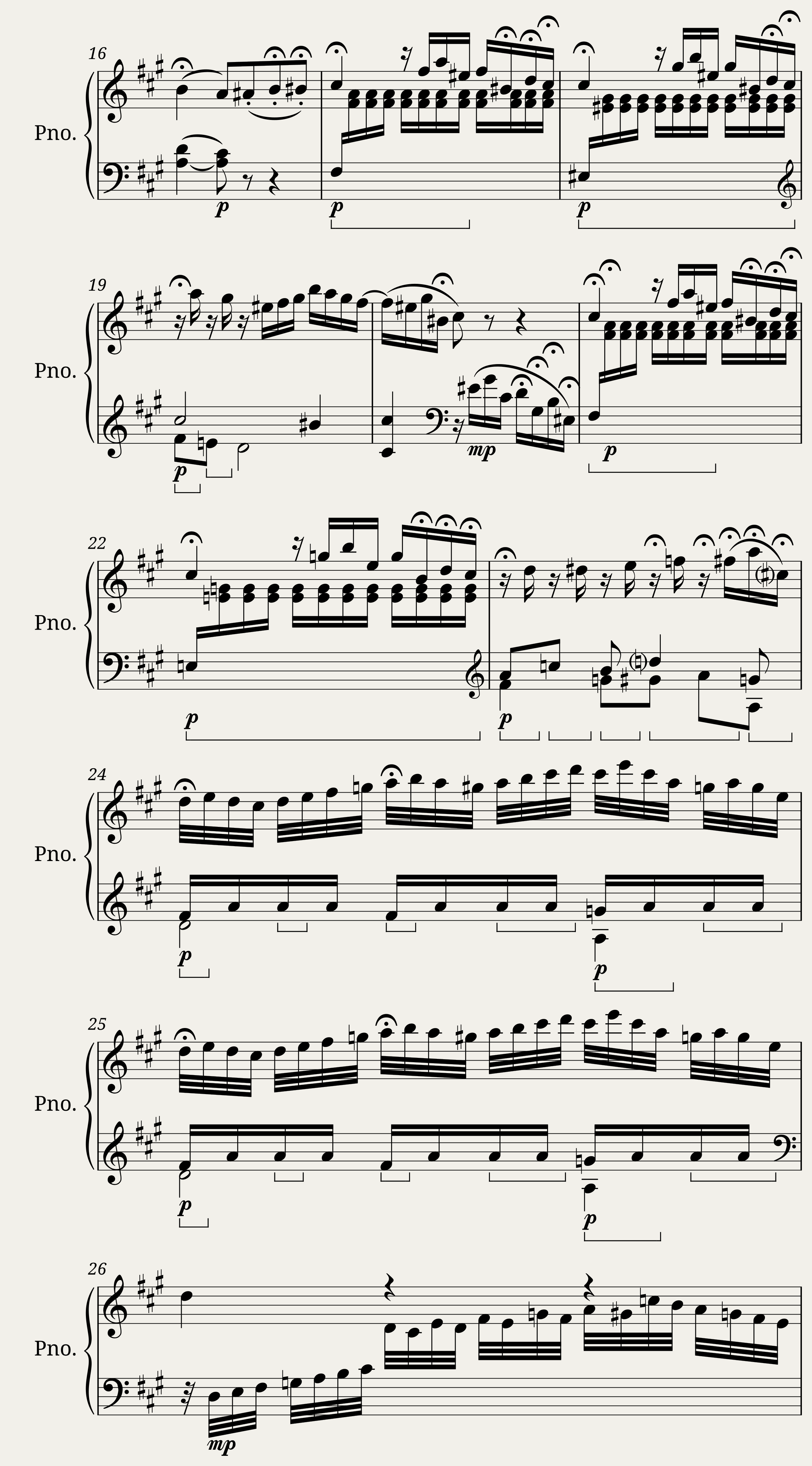 Mozart - Piano Sonata No. 18 in D: Adagio — 2/5