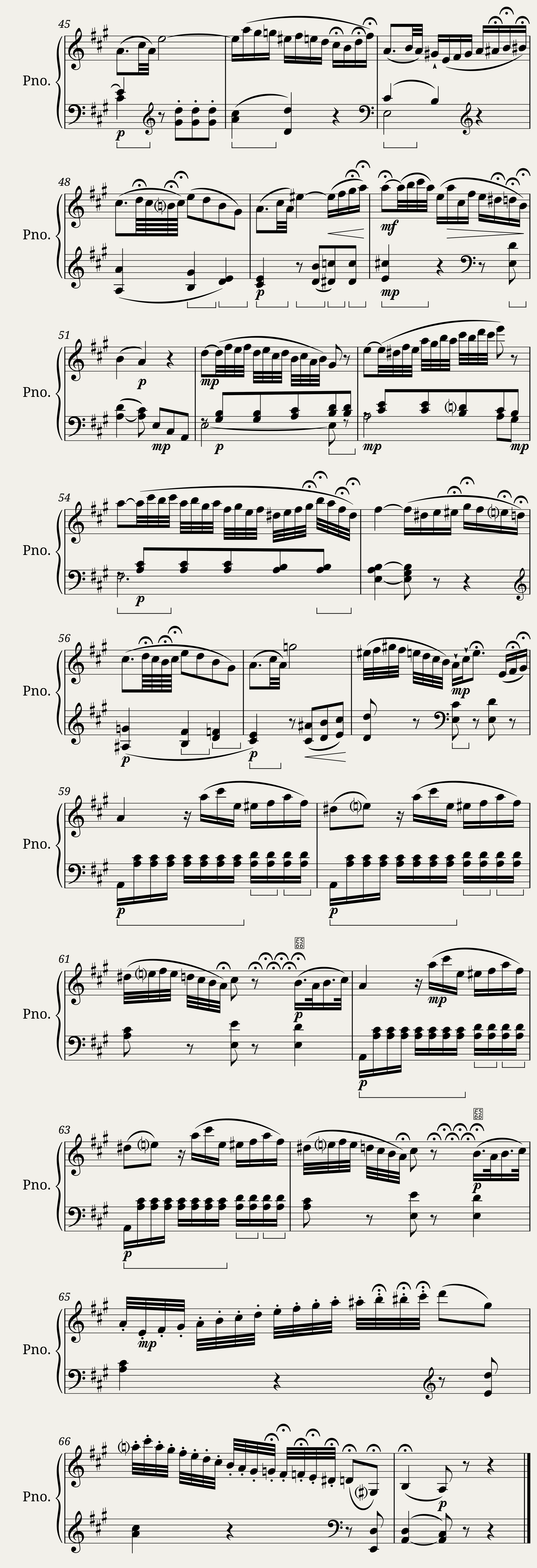 Mozart - Piano Sonata No. 18 in D: Adagio — 5/5