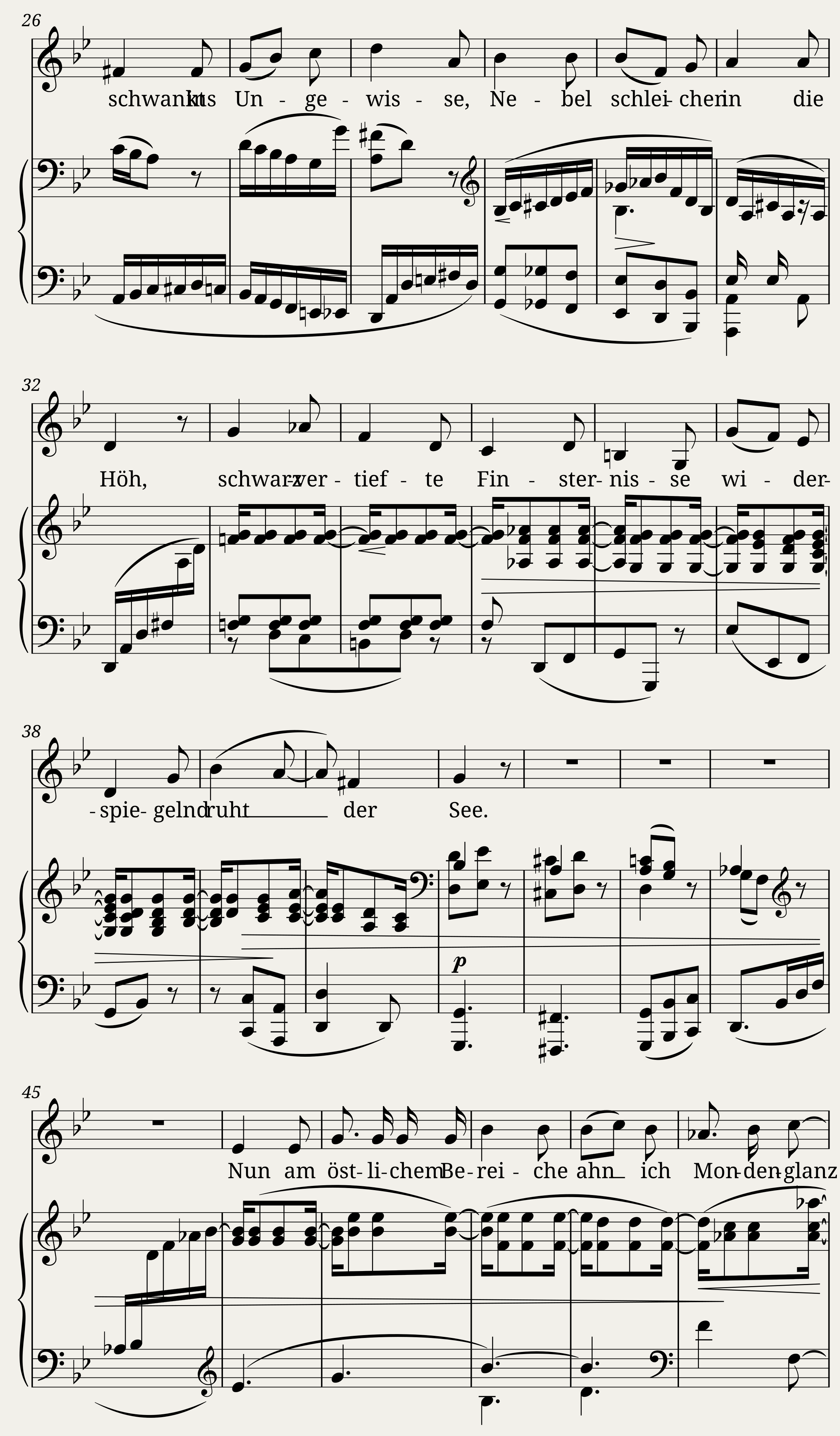 Brahms Johannes - 8 Lieder und Gesänge Op.59 No.1 - Dämmrung senkte sich von oben — 2/4