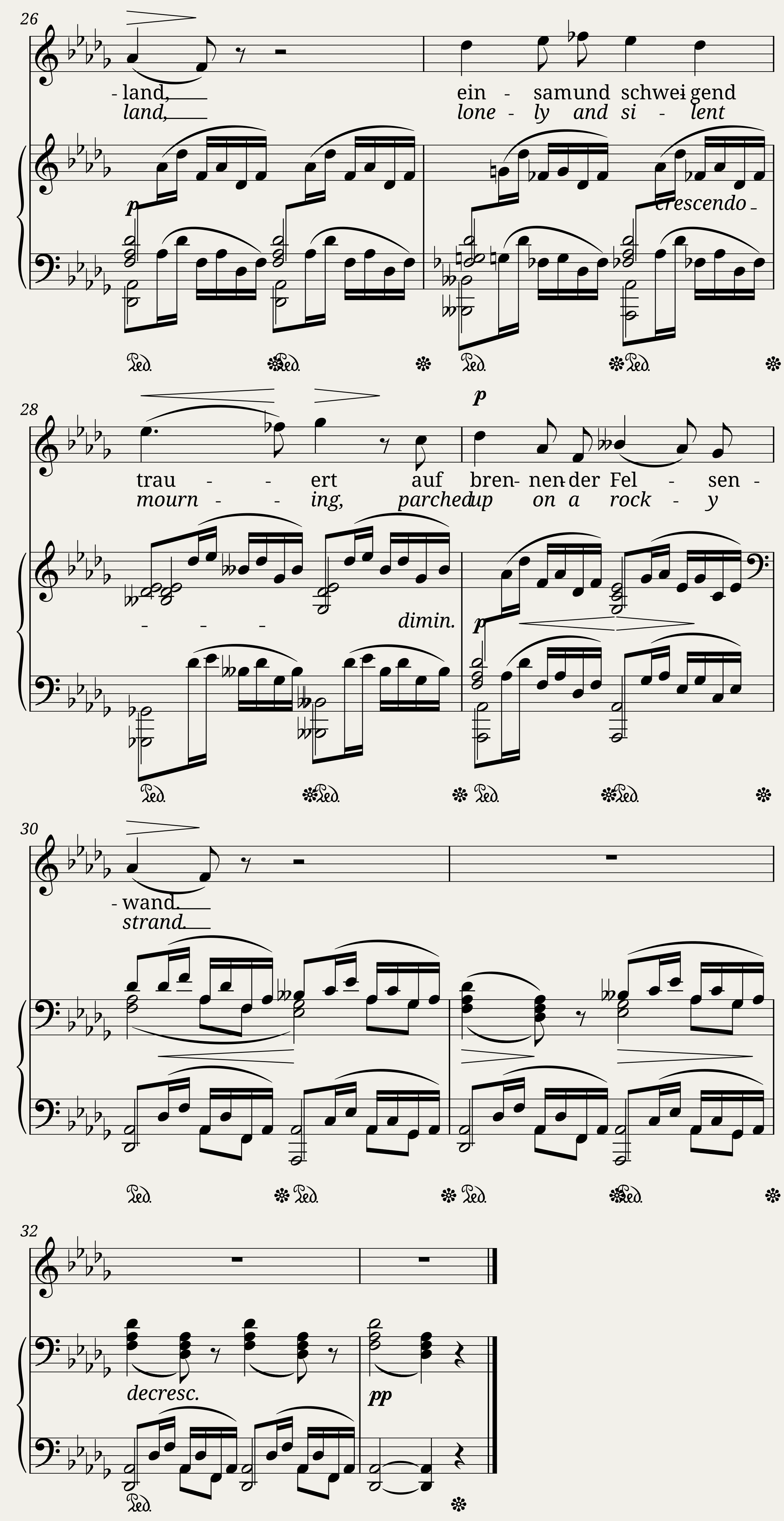Der Fichtenbaum — 2/2