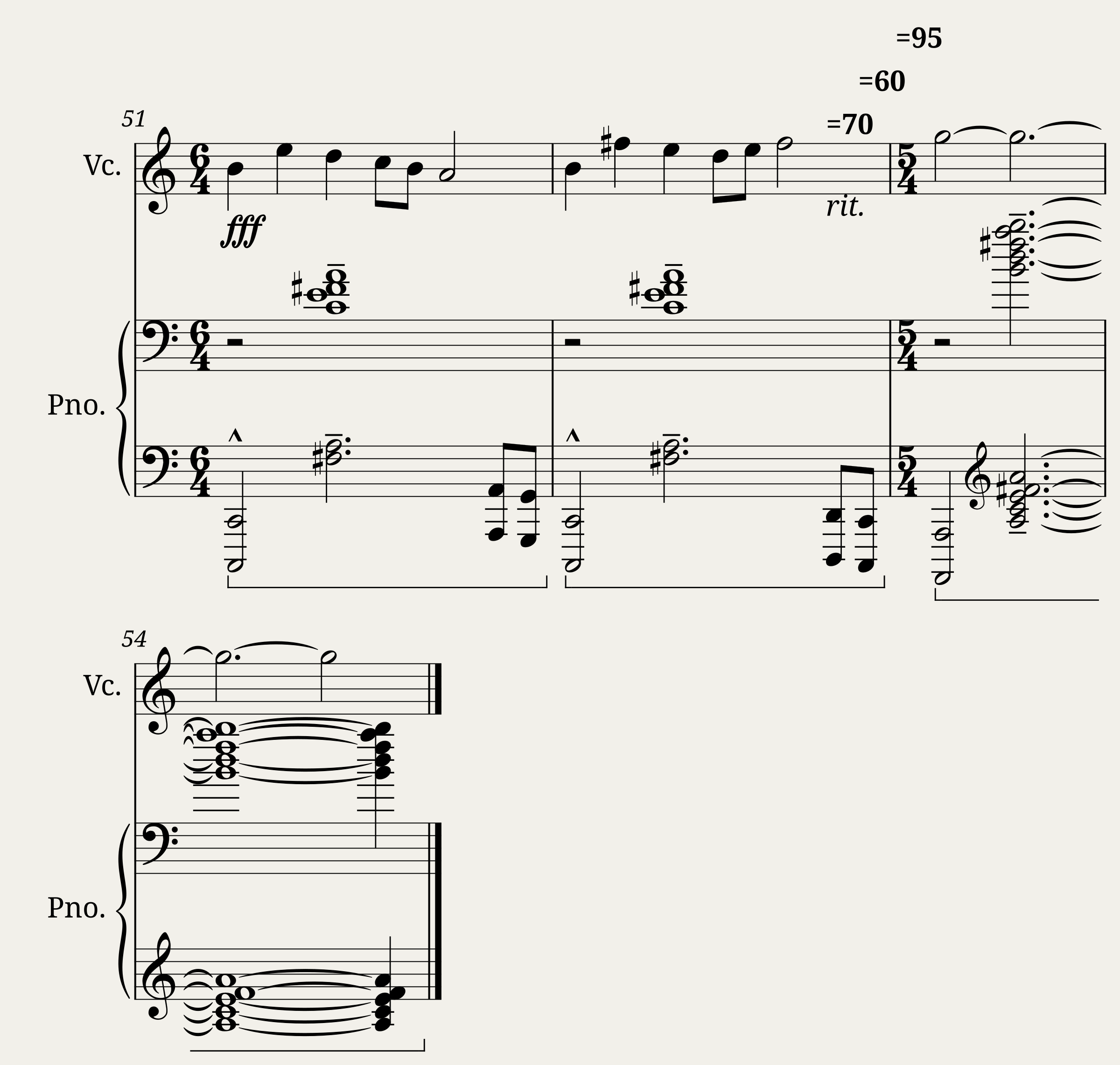 Cello Sonatina No. 1 - Second Movement — 3/3