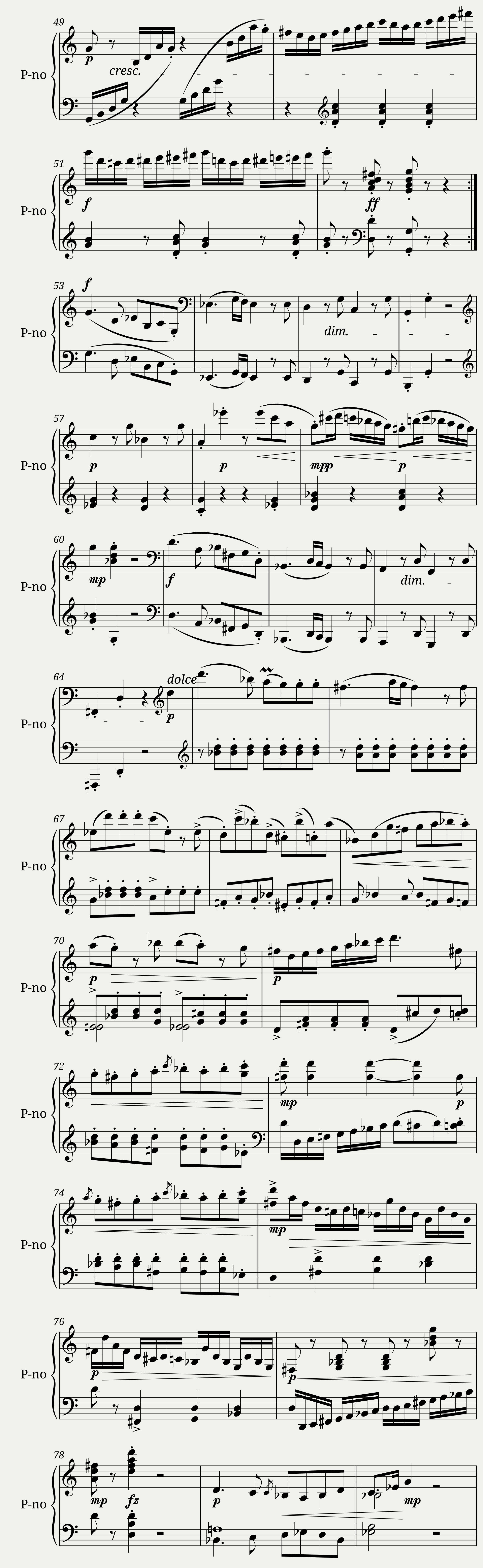 Russisches Zigeunerlied — 3/5
