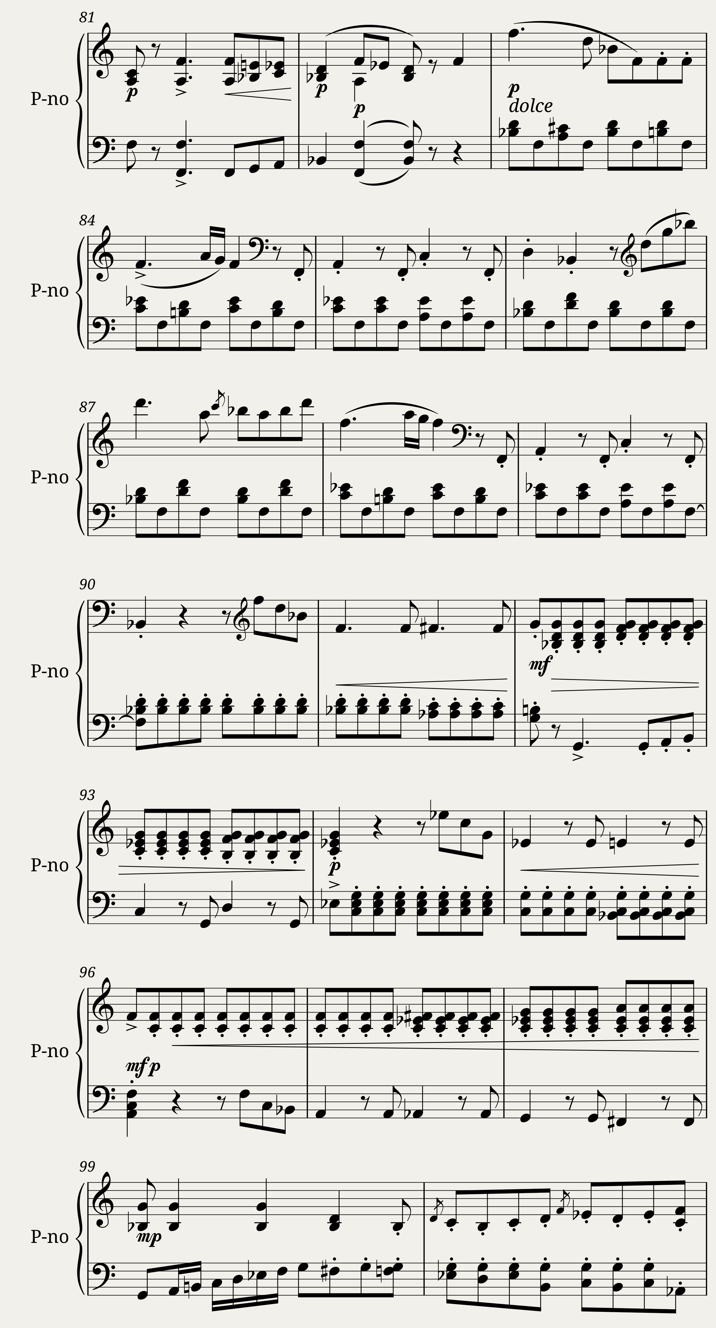 Russisches Zigeunerlied — 4/5