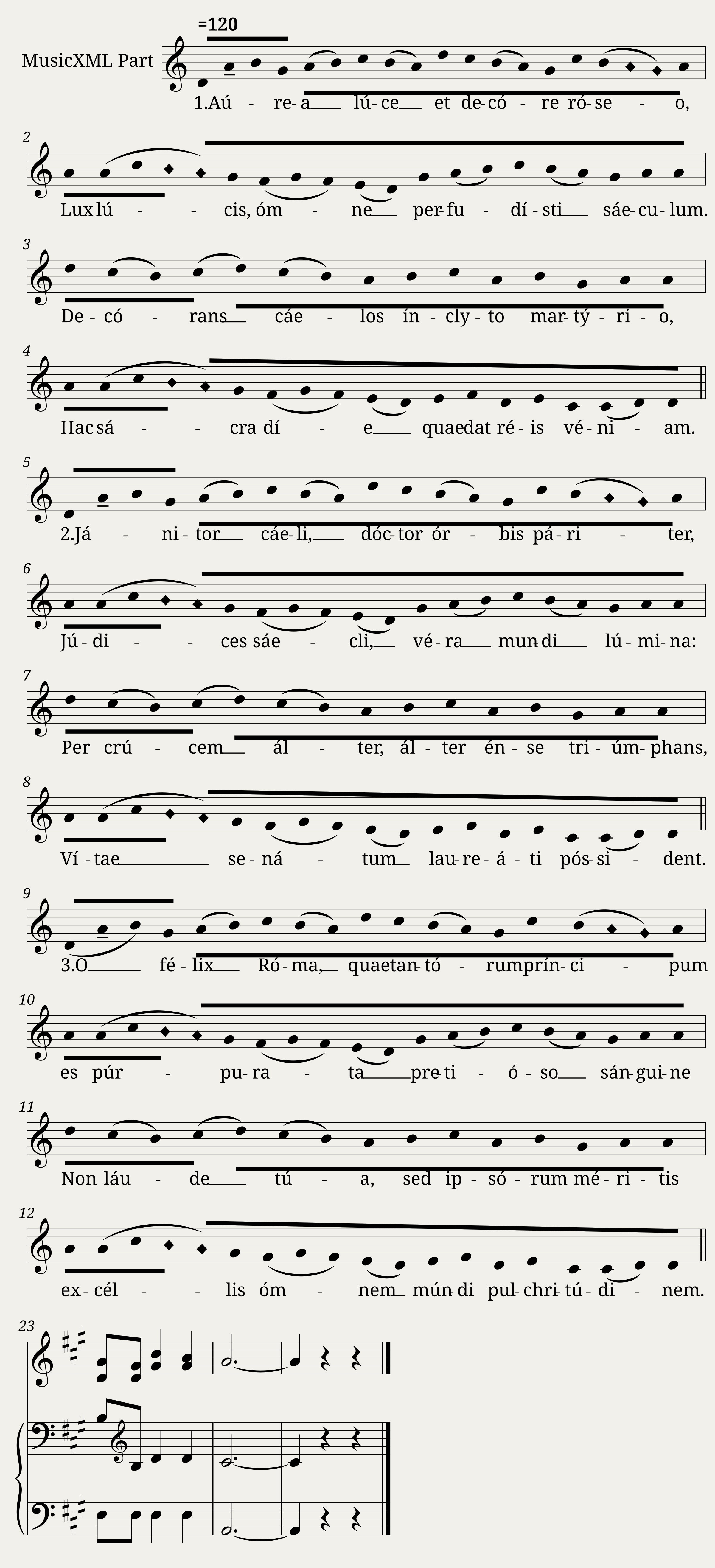 Aurea luce - Anonymous (Gregorian chant)
