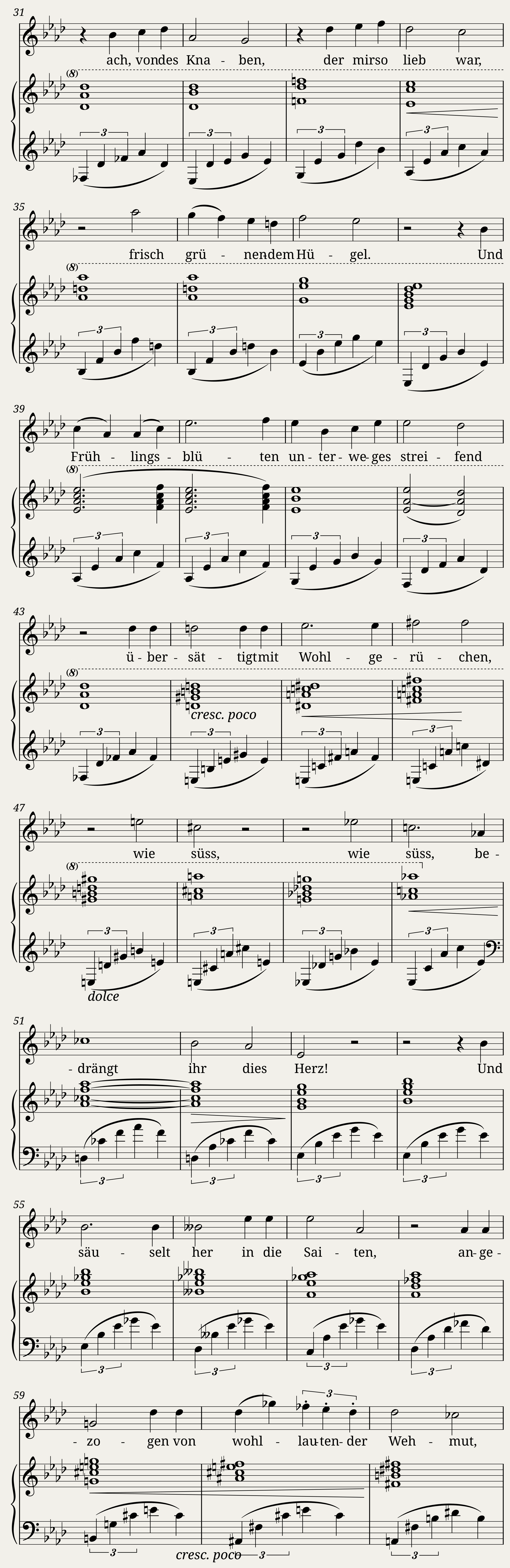 An eine Aeolsharfe — 2/4