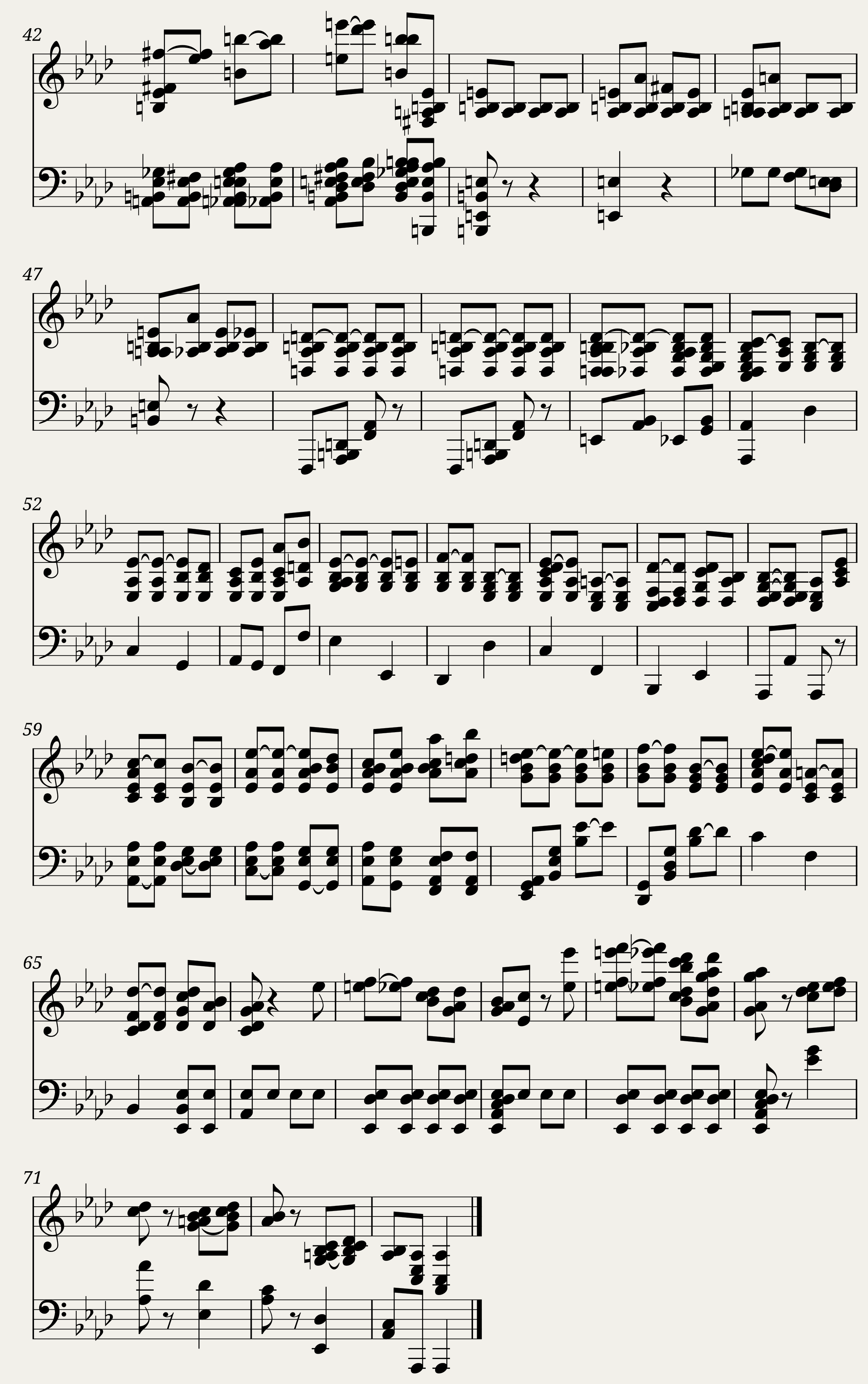 Piano sonata (opus 10) 2nd movement — 2/2