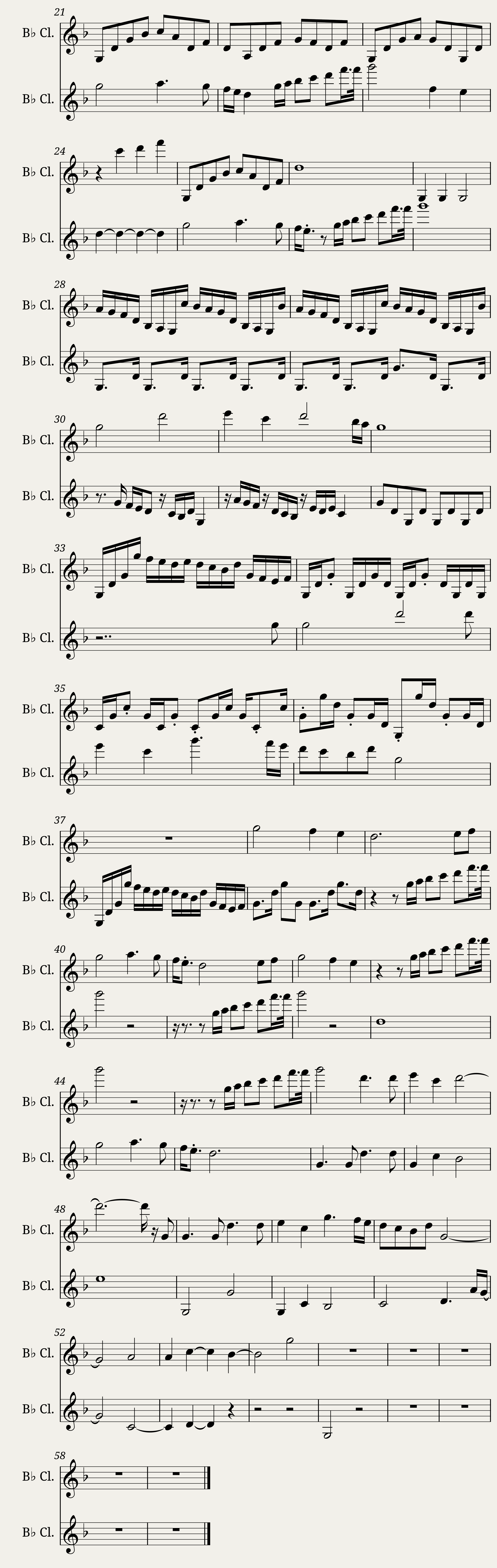 song of the sea clarinet — 2/2