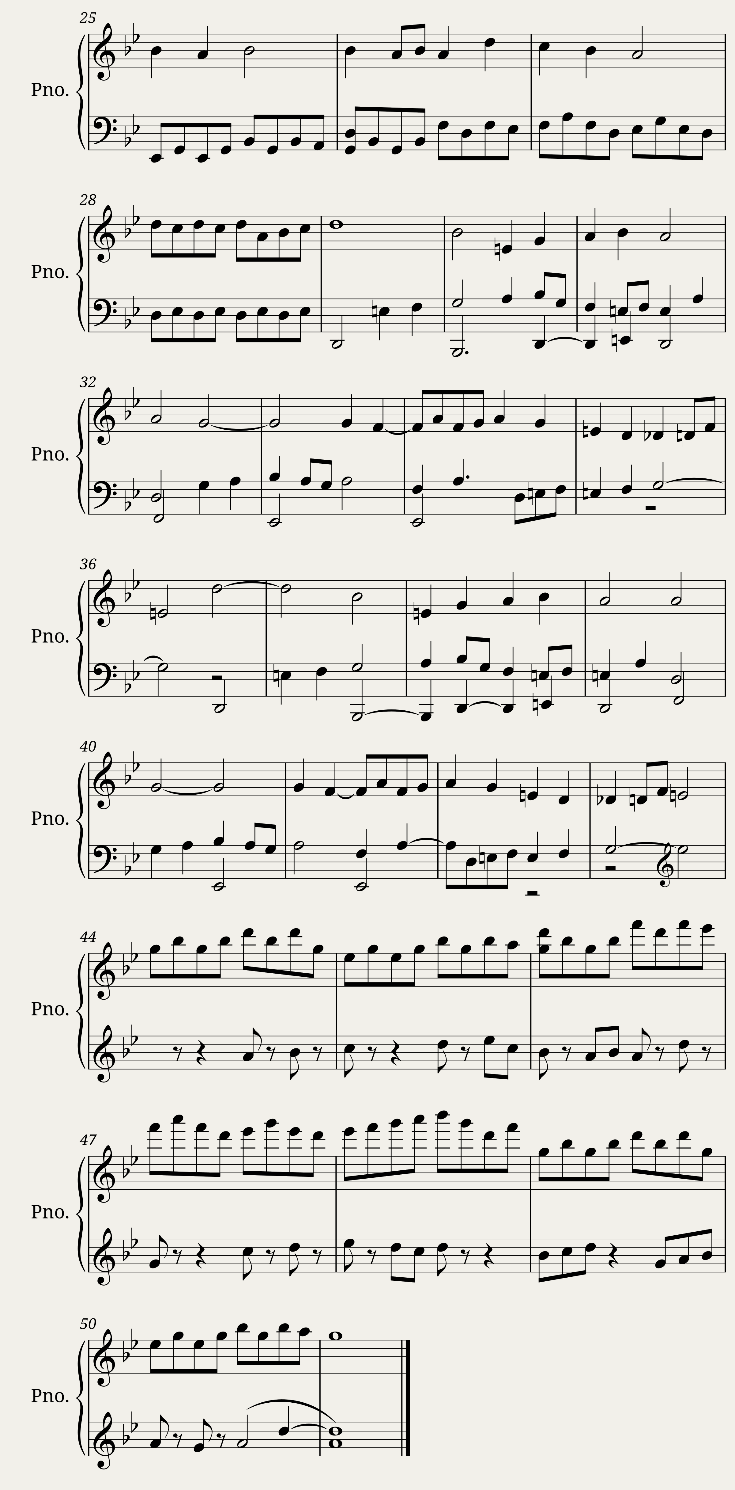 Contraponto Livre Op. 1 — 2/2