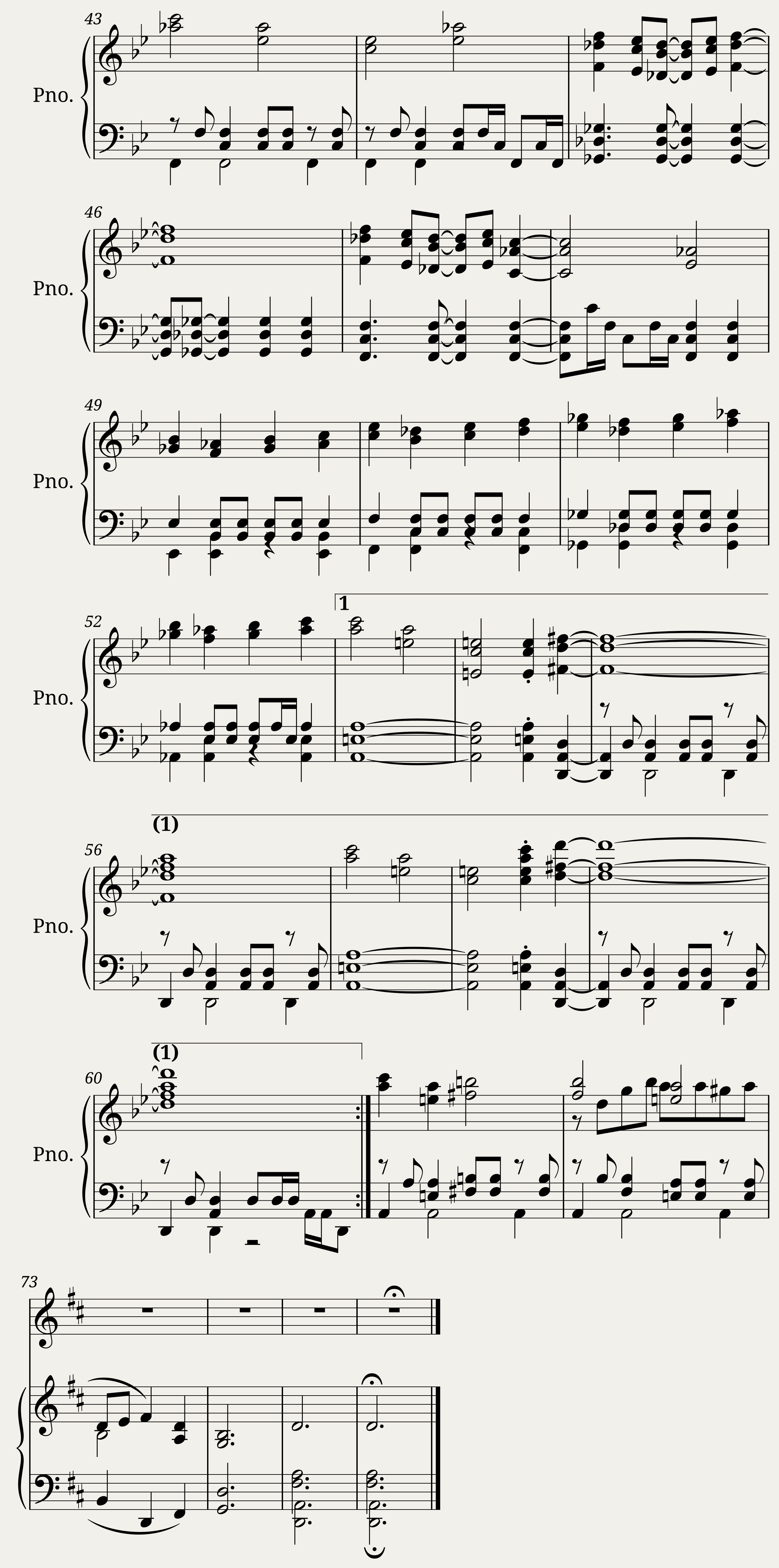 Say, o say! saith the music — 2/2