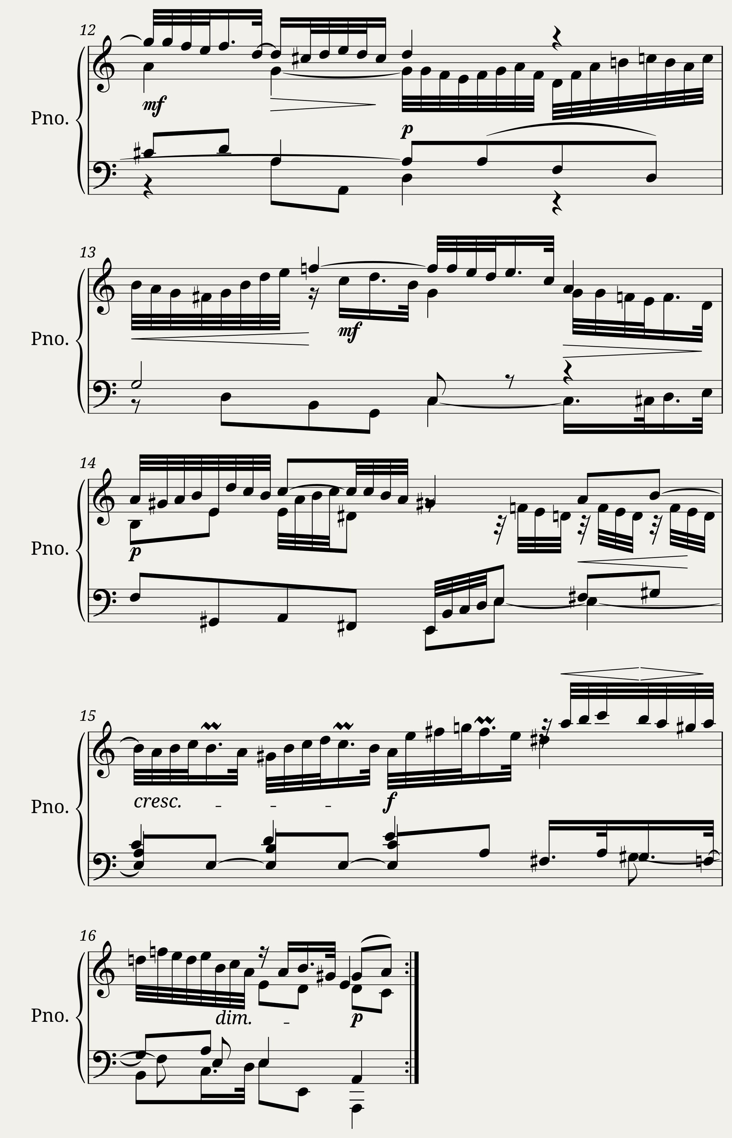 J.S. Bach Partita No.3 2. Allemande — 2/2