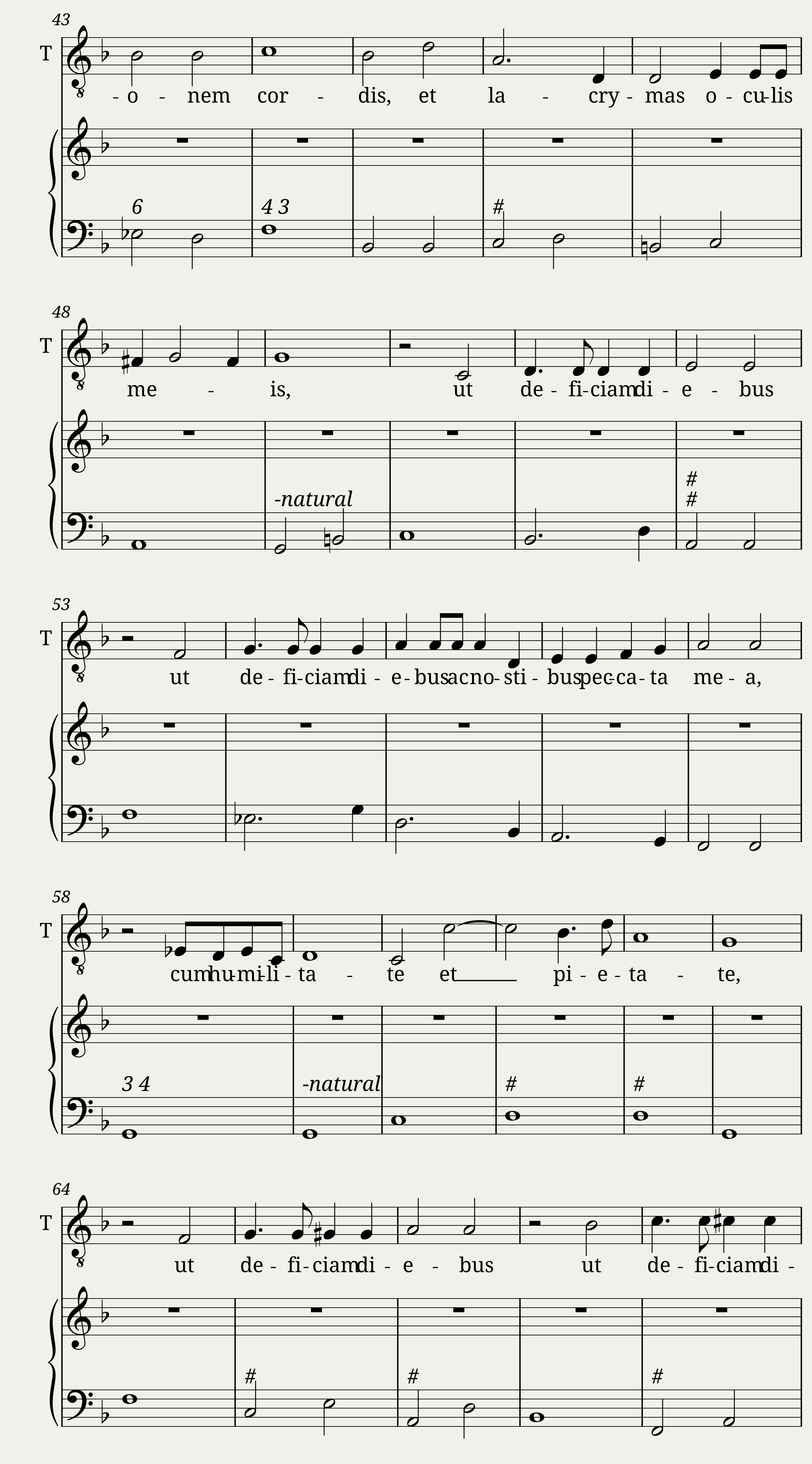 Iam non dicam vos servos - Ignazio Donati — 3/3