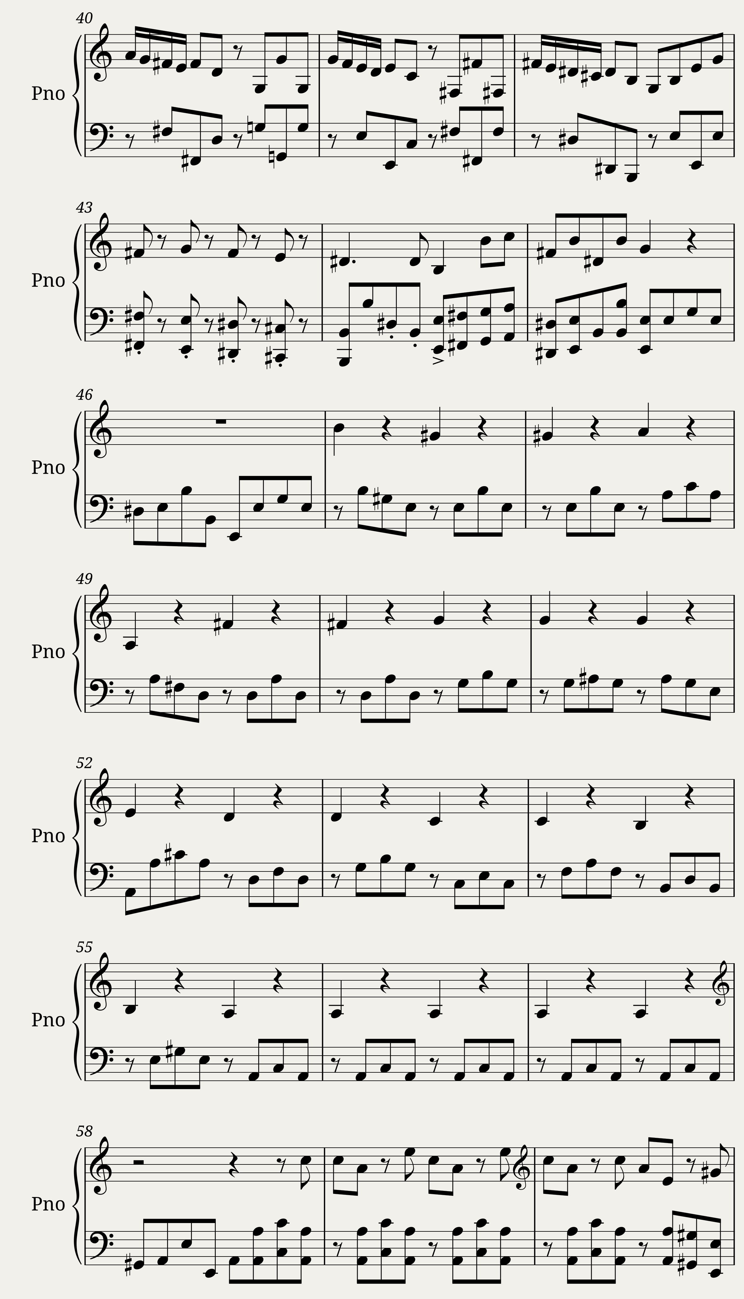 Vivaldi A minor Accompaniment — 3/4