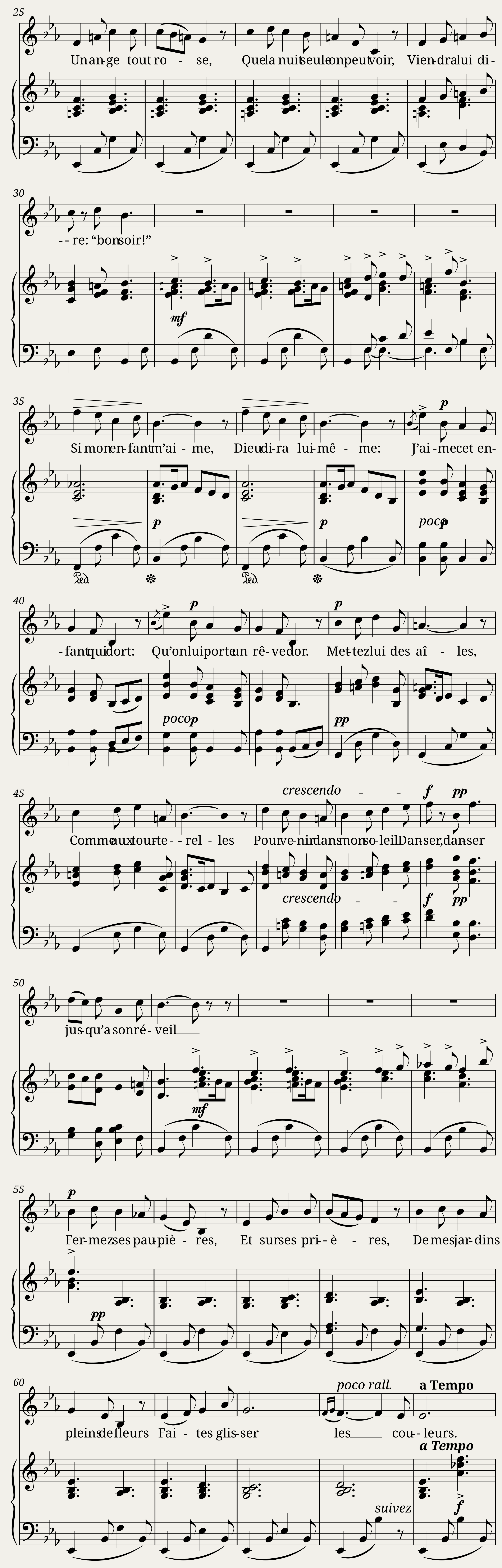 Berceuse — 2/5