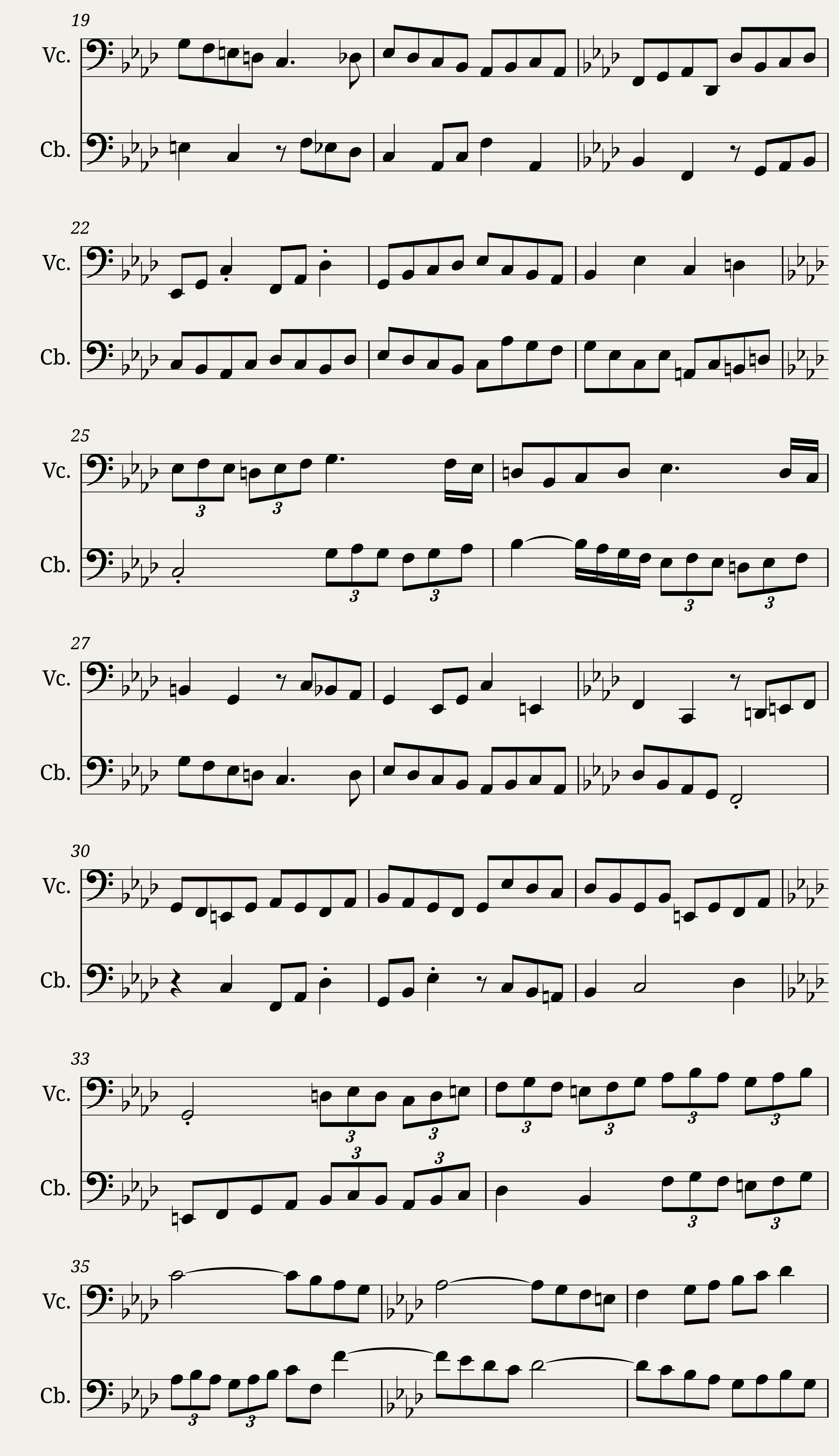 Bach French Suite III Sarabande — 2/2
