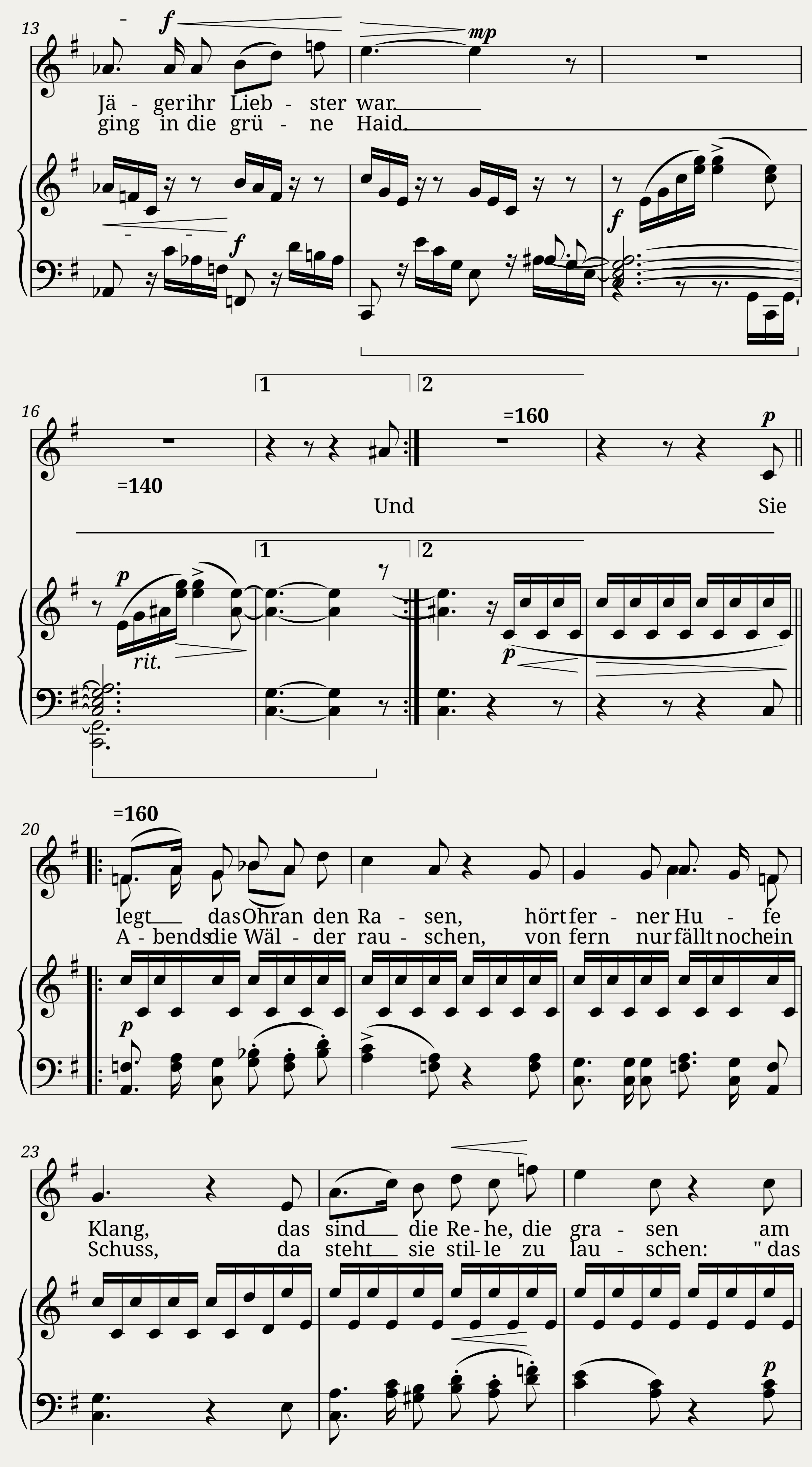 Brahms Johannes 6 Songs Op 7 No 2 Parole — 2/3