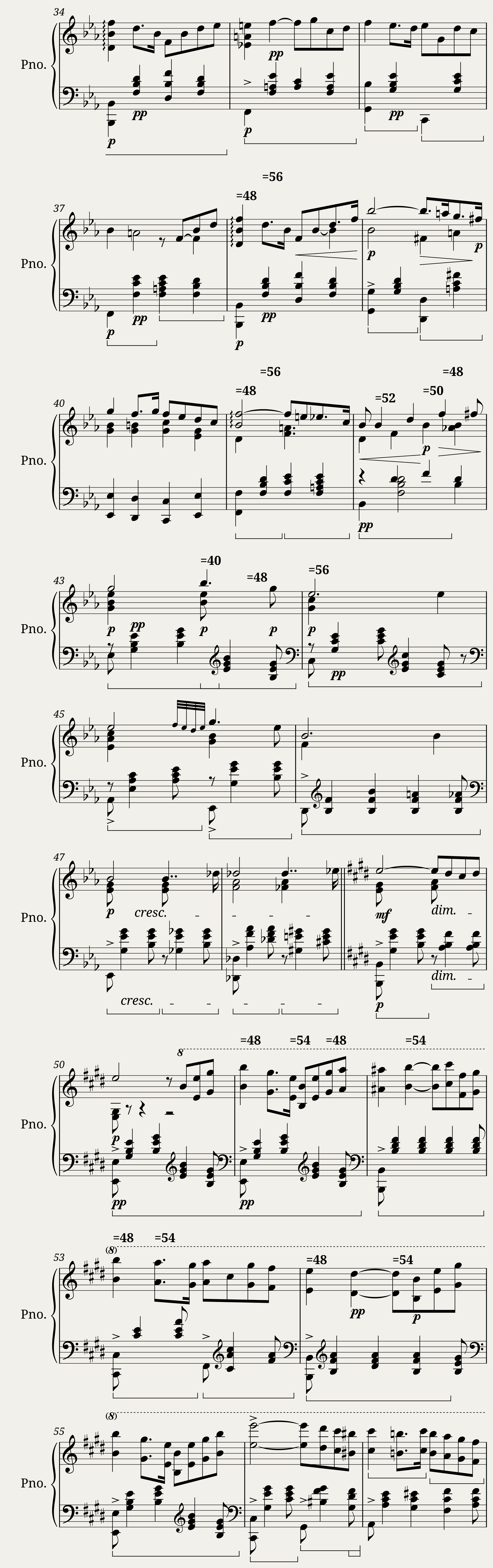 Wagner-Elsa's Procession to the Cathedral from the Opera Lohengrin (piano solo) — 2/5