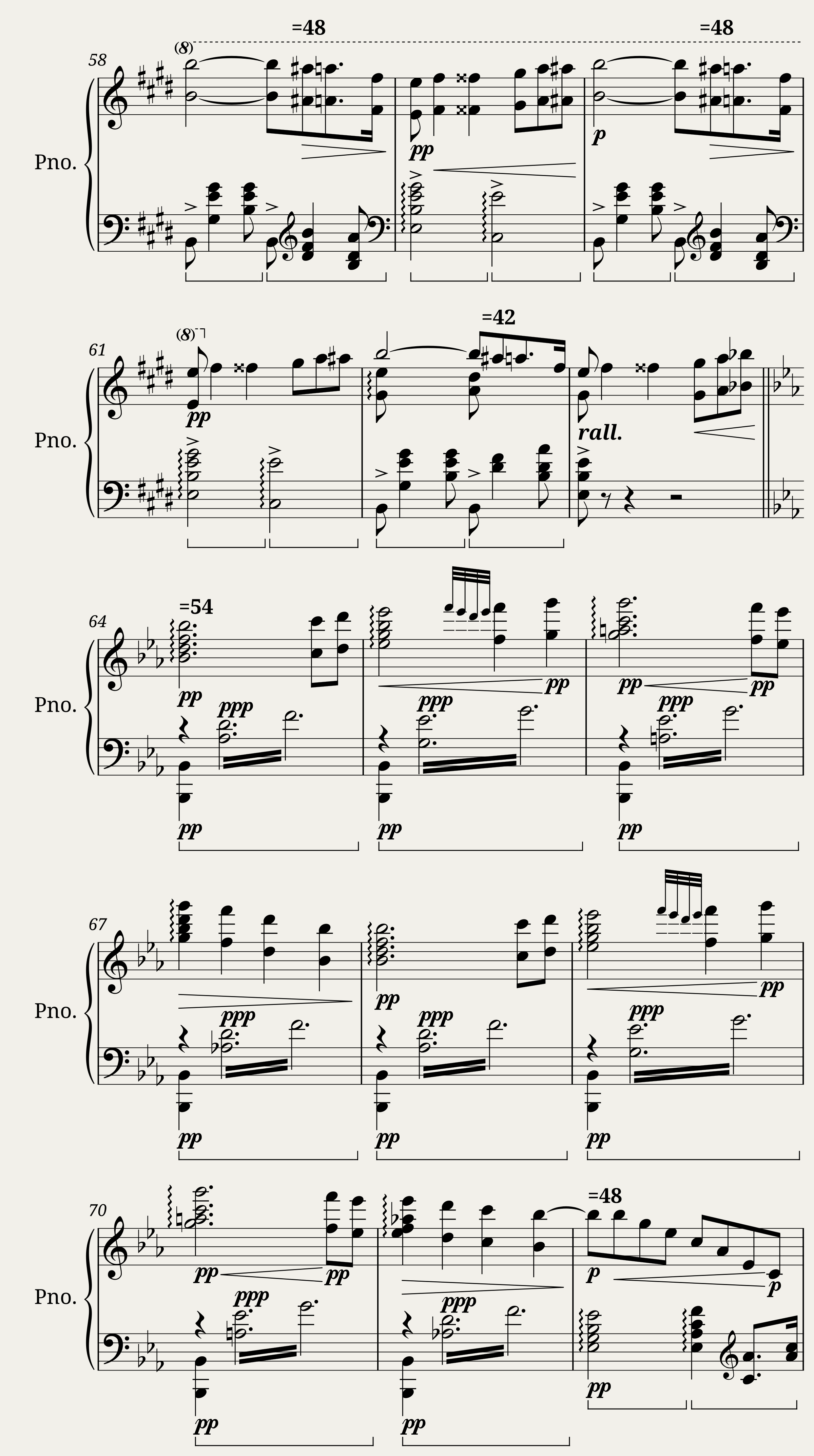 Wagner-Elsa's Procession to the Cathedral from the Opera Lohengrin (piano solo) — 3/5