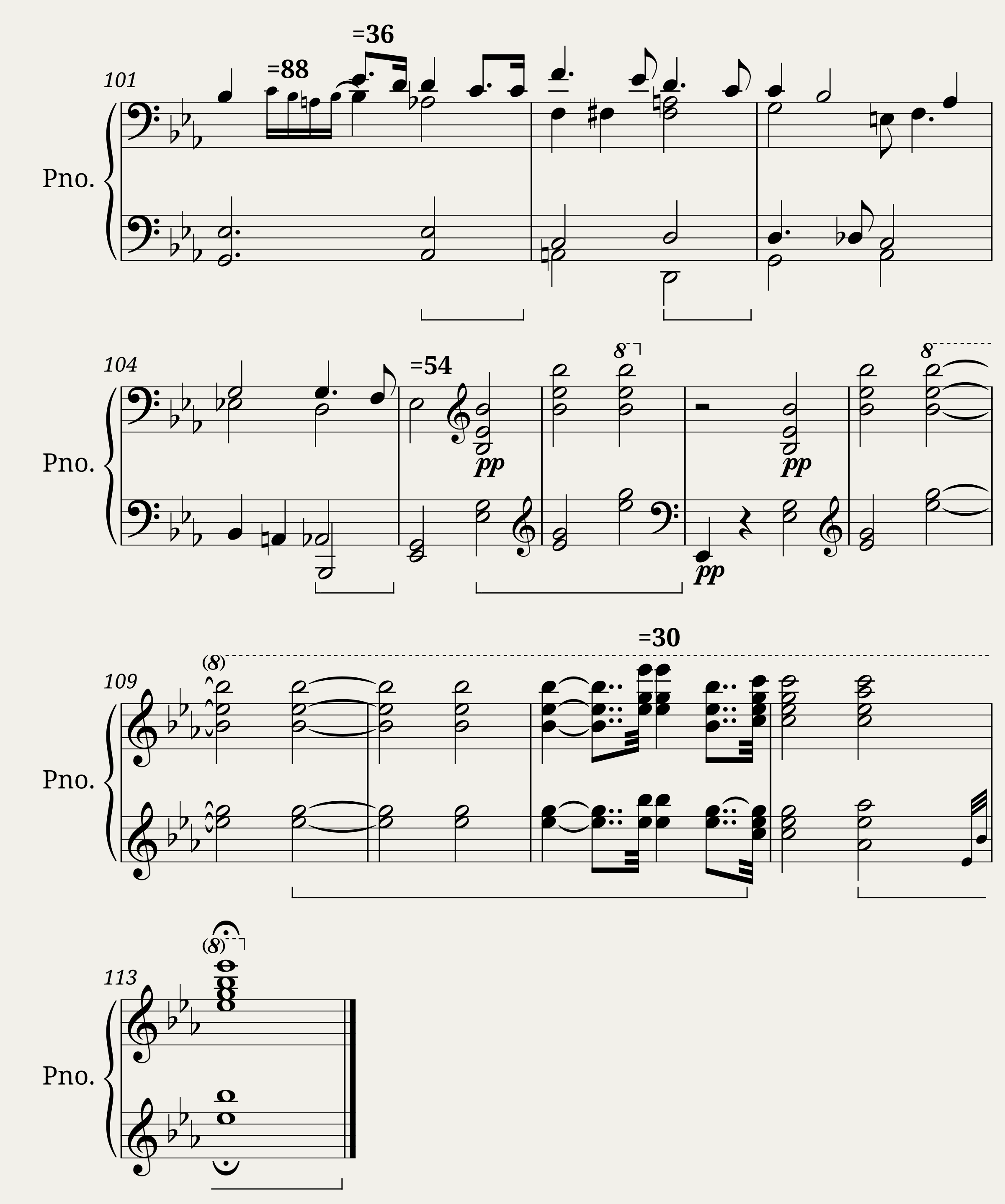 Wagner-Elsa's Procession to the Cathedral from the Opera Lohengrin (piano solo) — 5/5