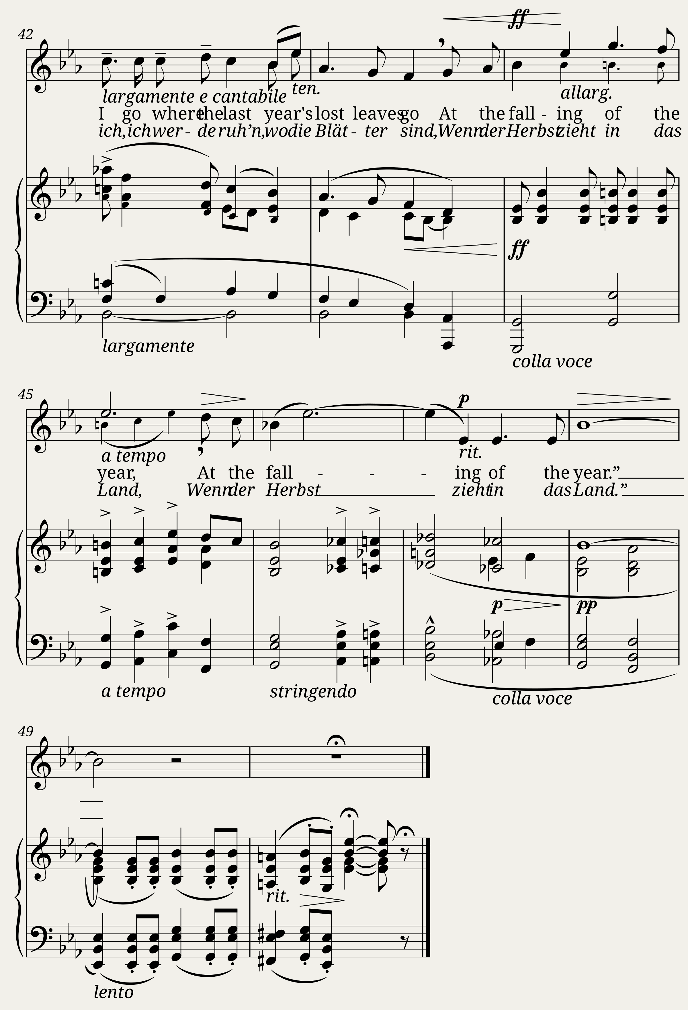 A Song of Autumn — 3/3
