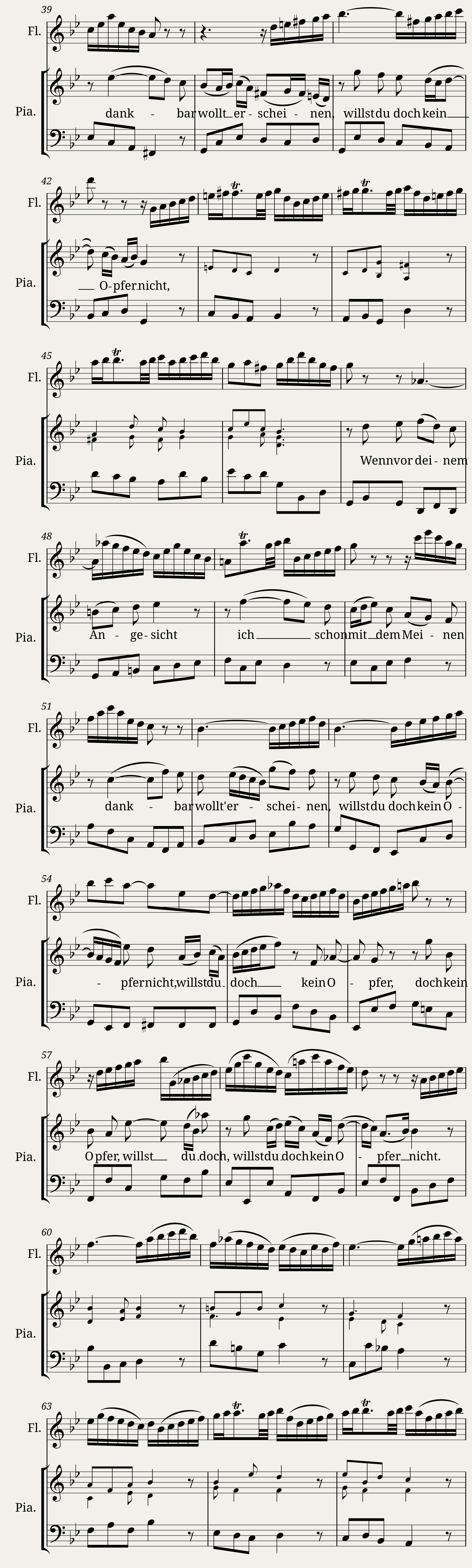 Johann Sebastian Bach Höchster was ich habe BWV 39/5 — 3/4
