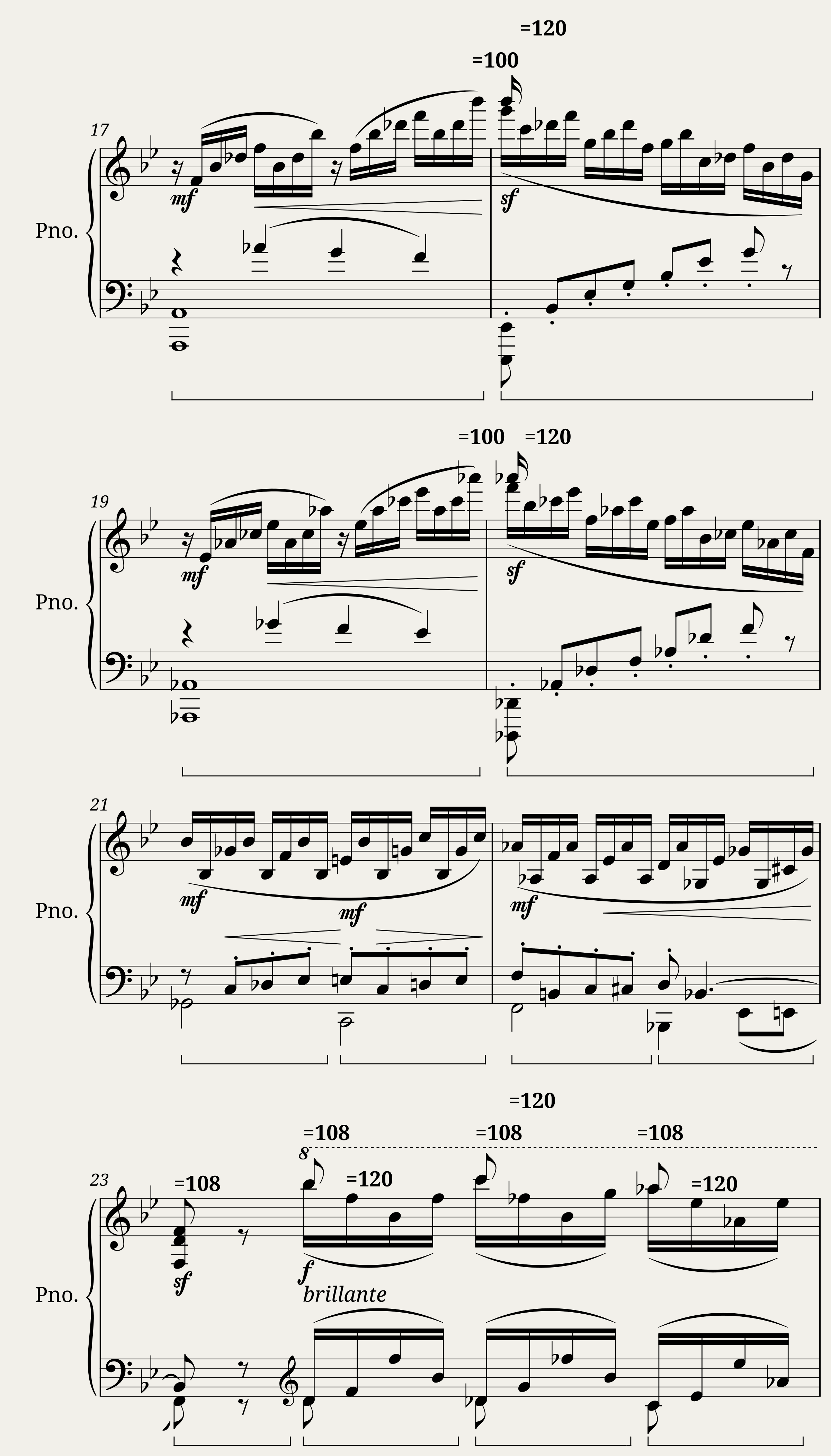Prelude (S.Liapounow Op.6.No.1) — 2/3
