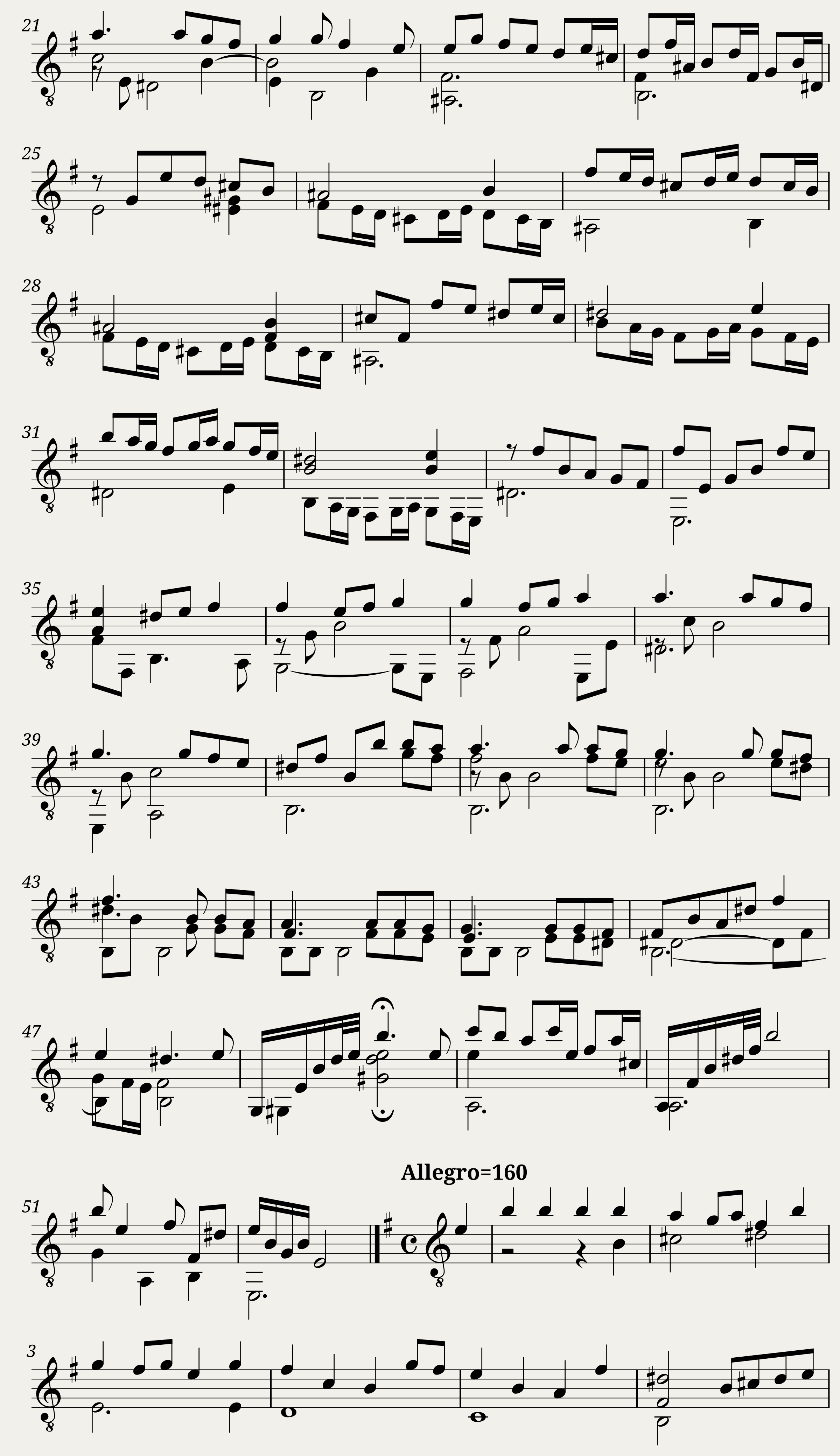 S.L. Weiss - Suite XVII for Lute - Transcribed for Guitar by Ruggero Chiesa — 5/10